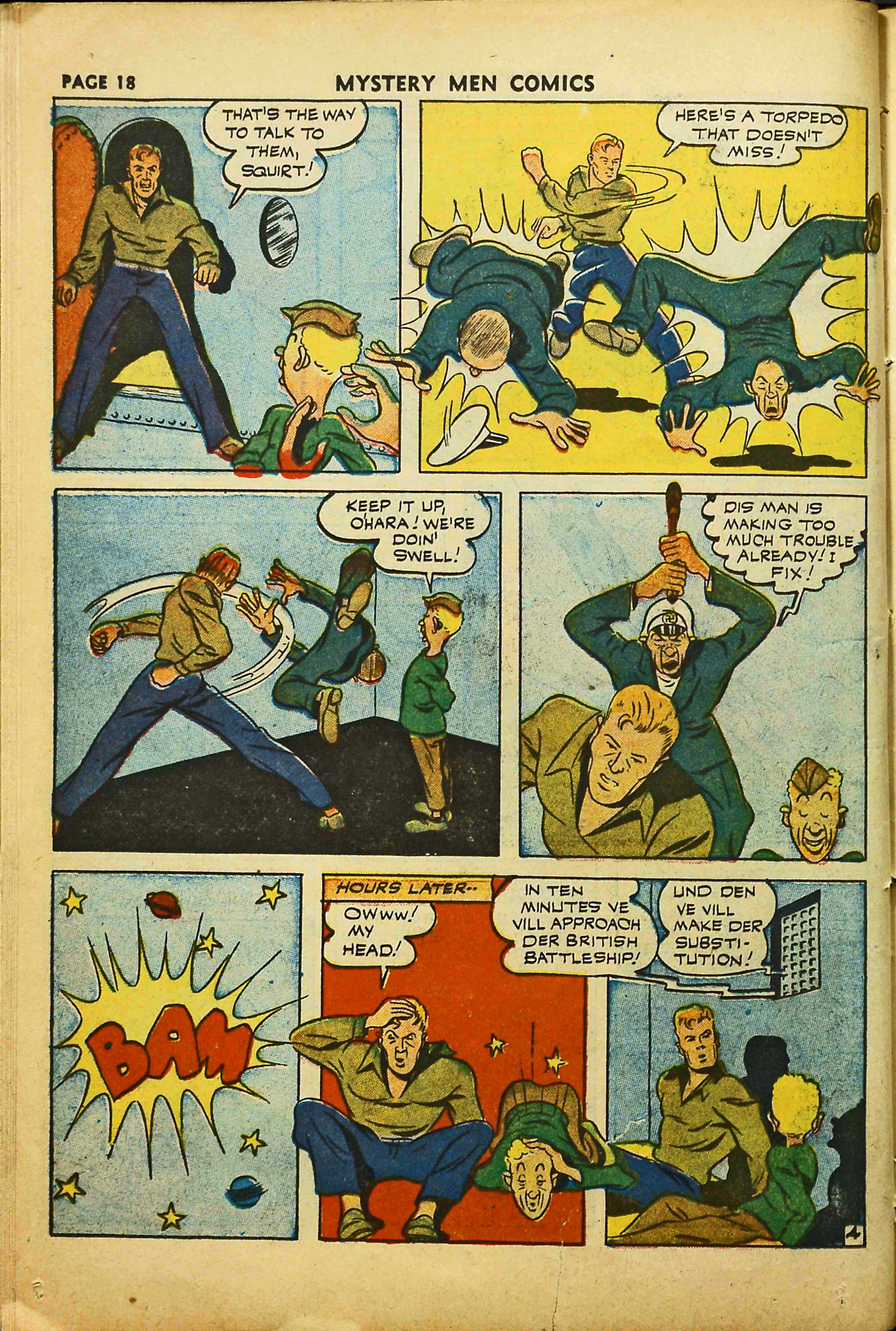 Read online Mystery Men Comics comic -  Issue #29 - 20