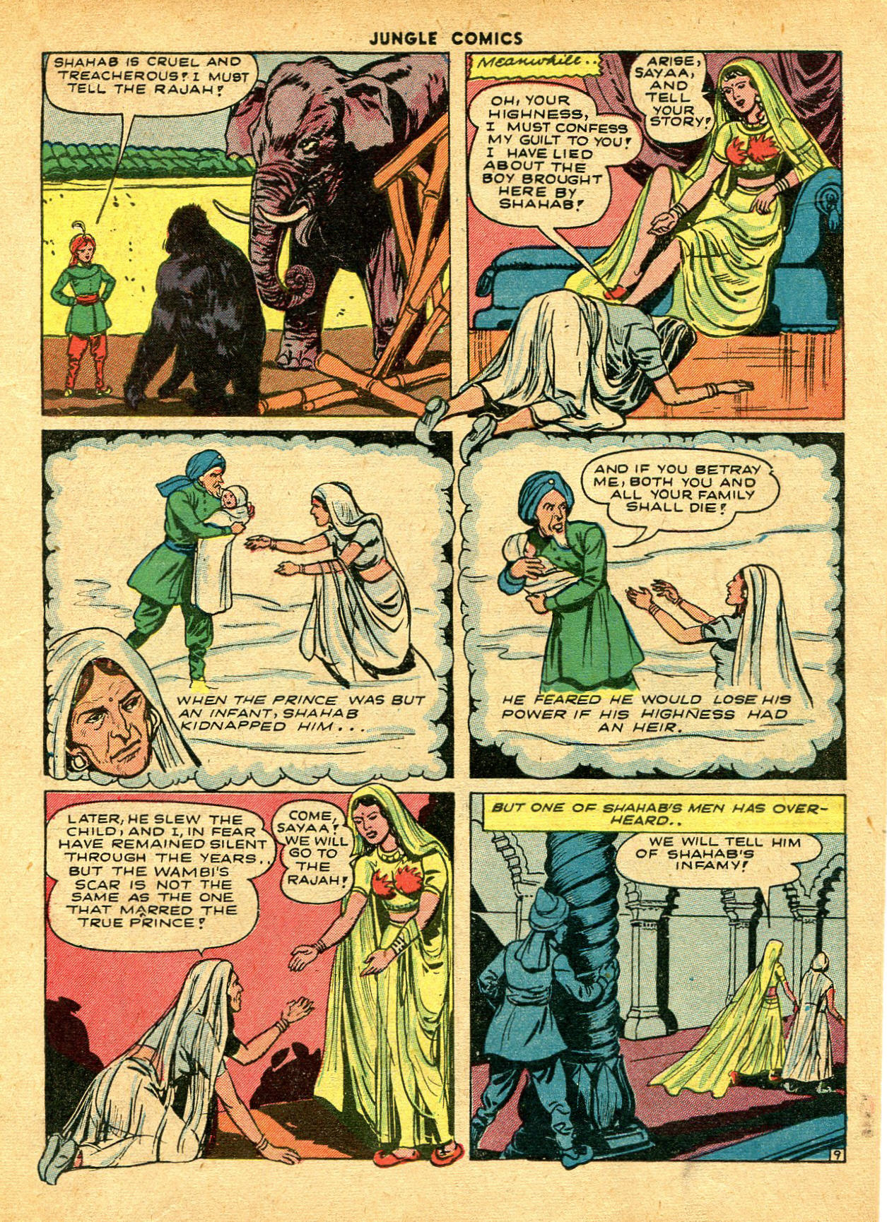 Read online Jungle Comics comic -  Issue #43 - 29