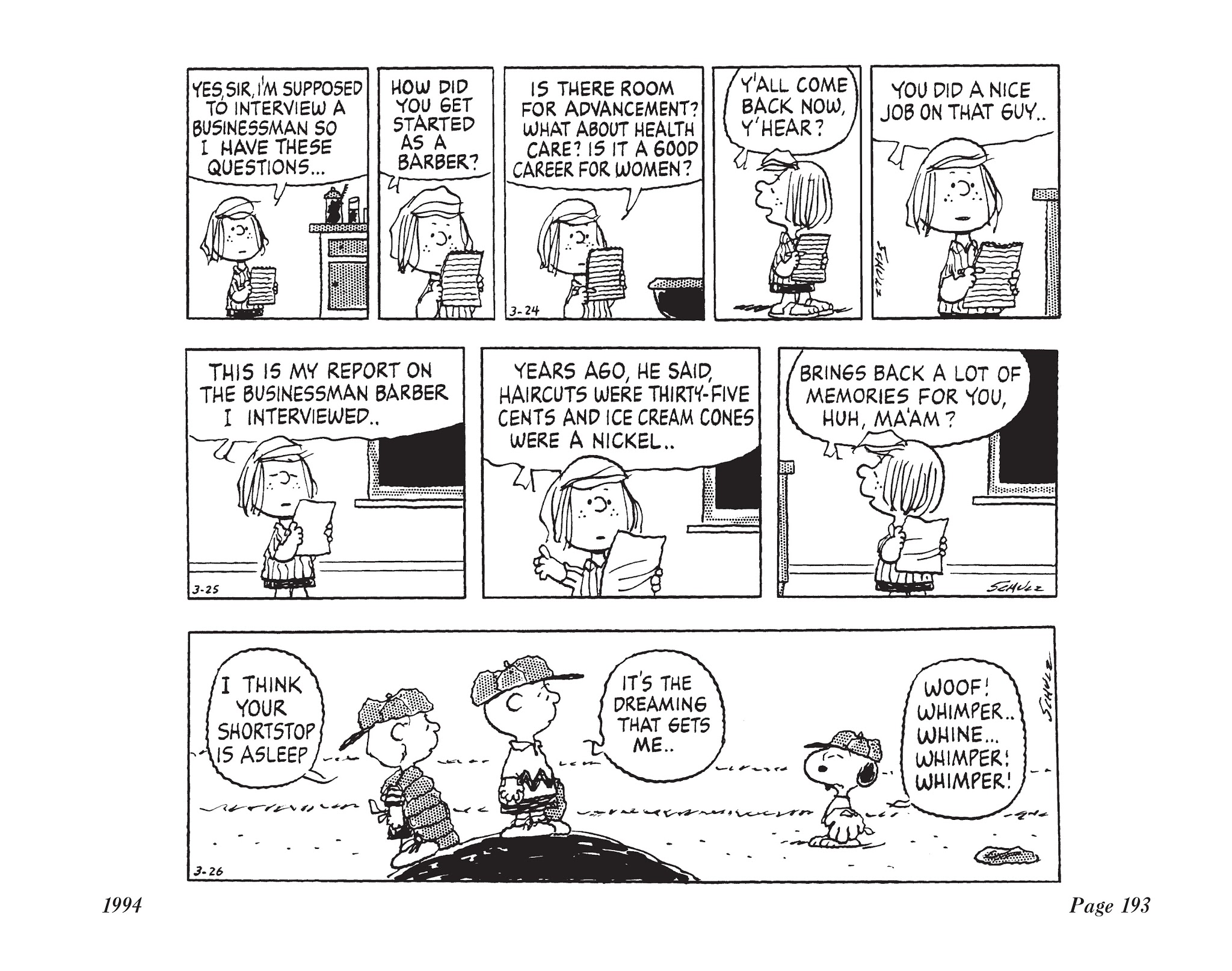 Read online The Complete Peanuts comic -  Issue # TPB 22 - 210