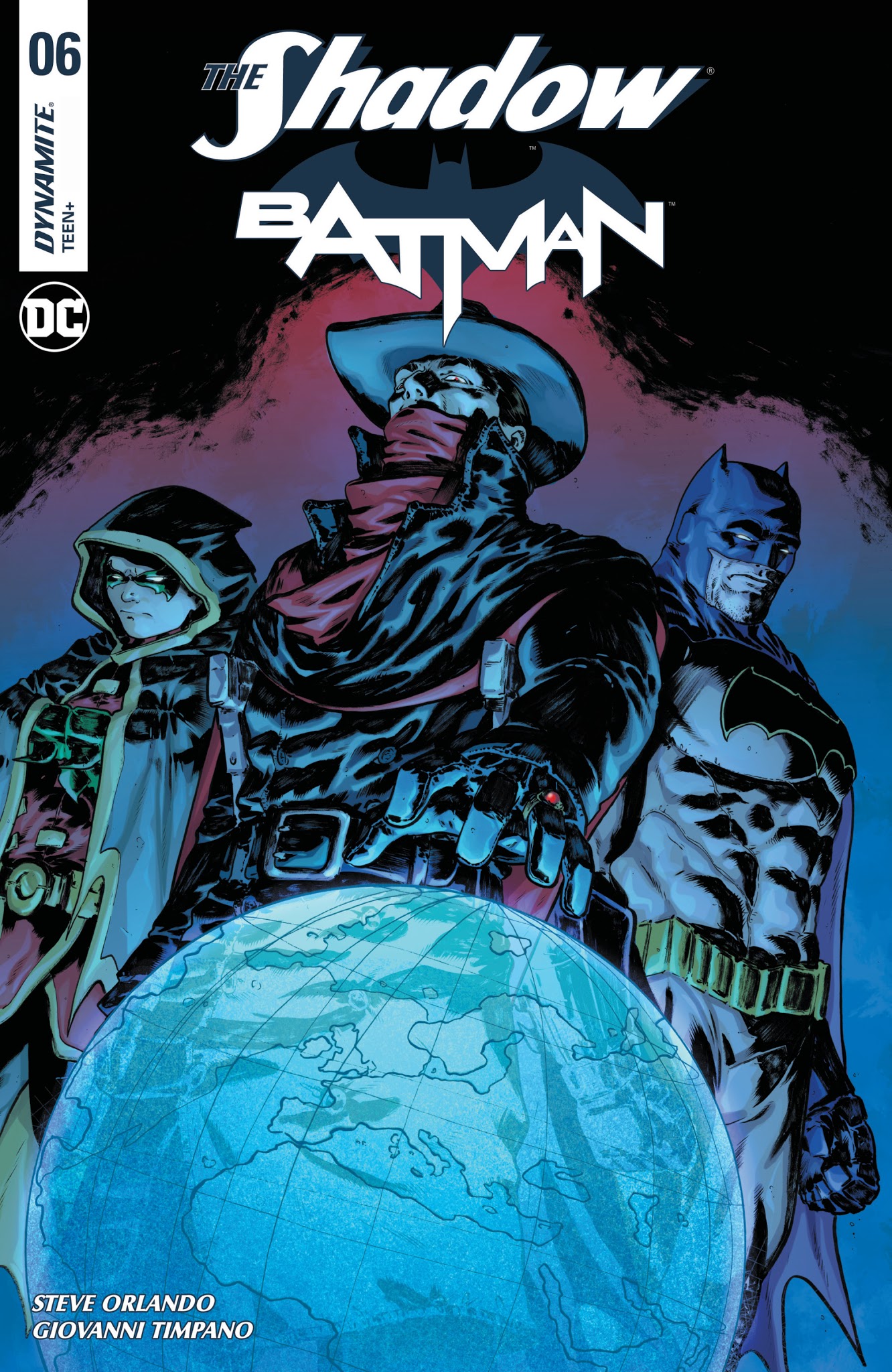 Read online The Shadow/Batman comic -  Issue #6 - 5