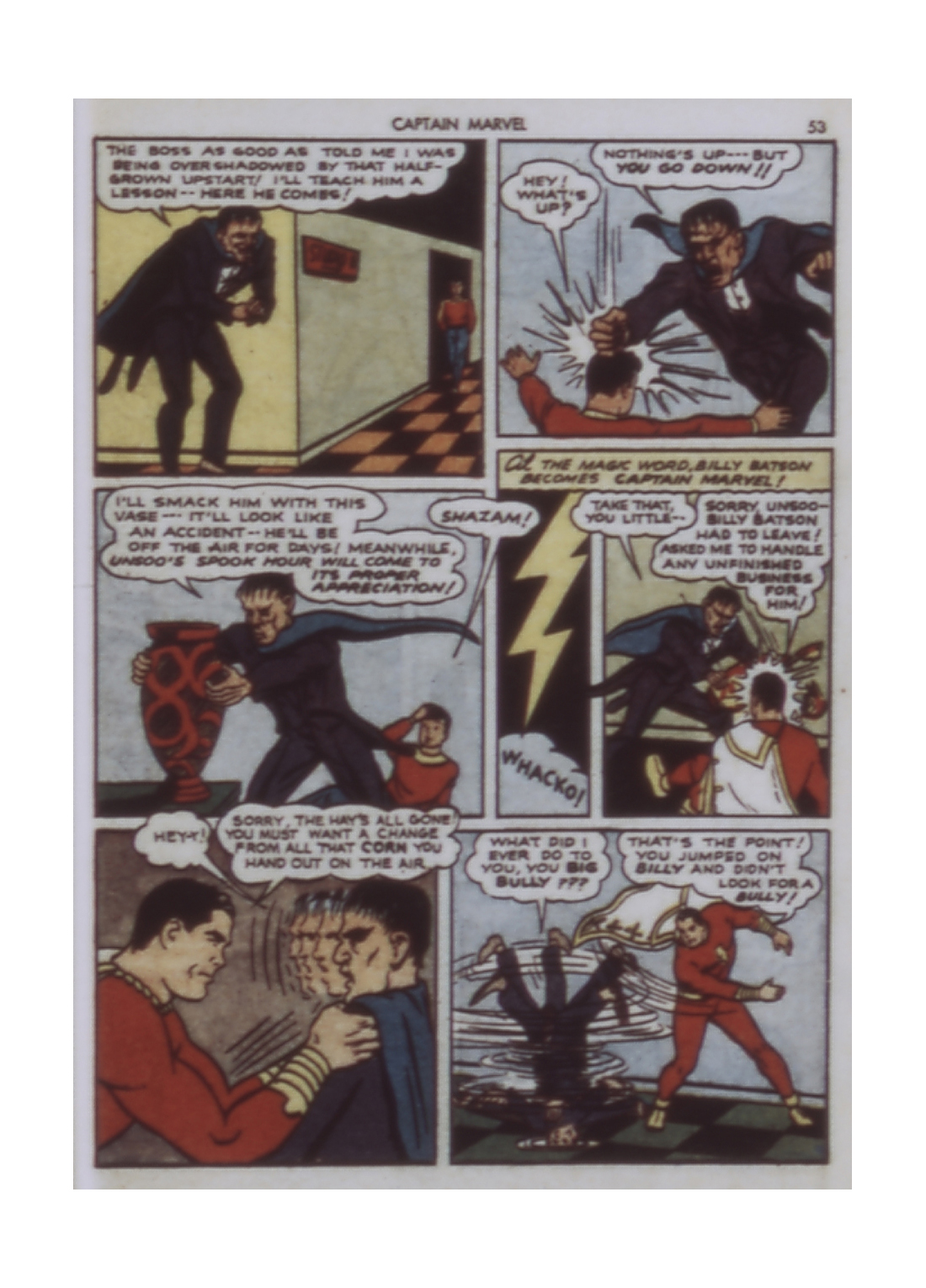 Read online Captain Marvel Adventures comic -  Issue #6 - 53