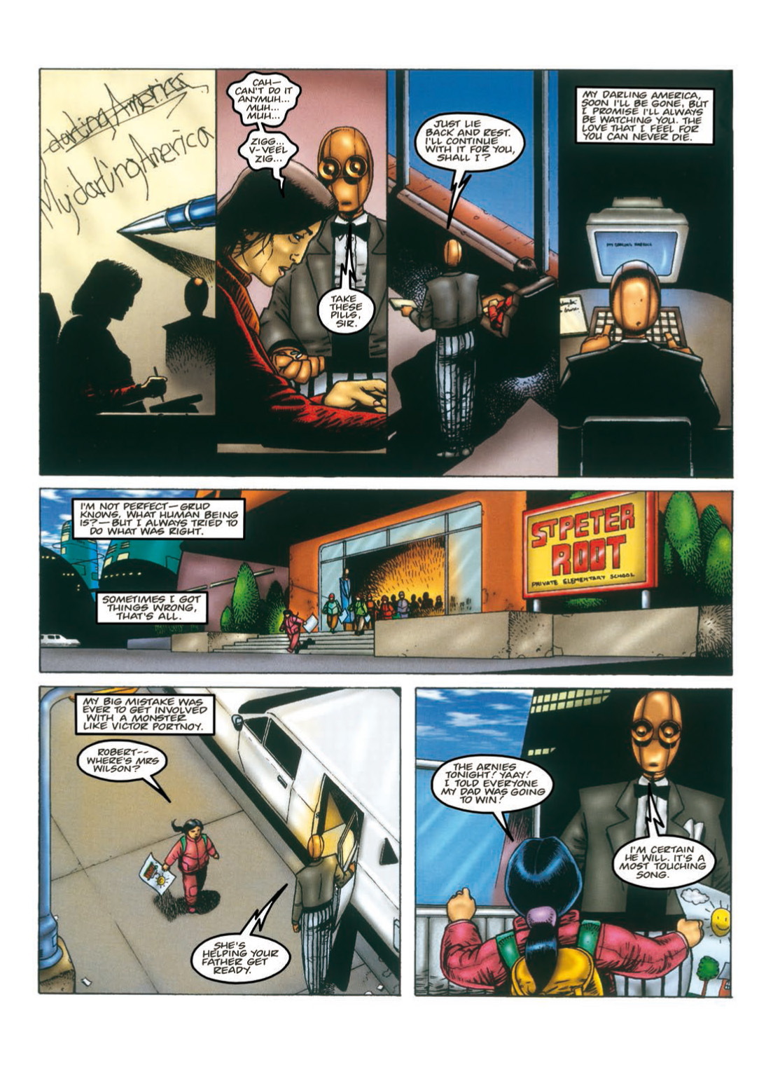 Read online Judge Dredd: America comic -  Issue # TPB - 99