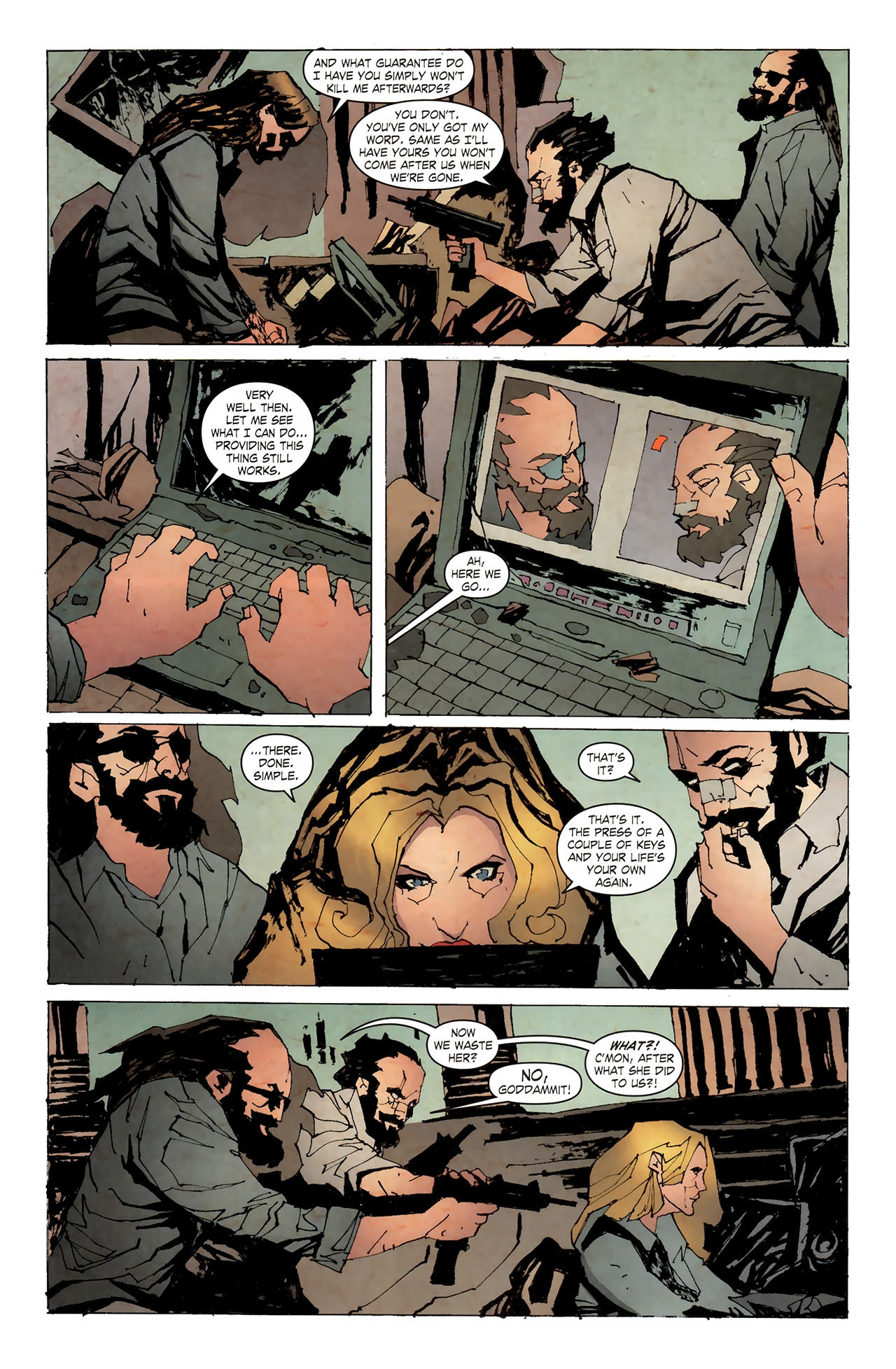 Read online Kane & Lynch comic -  Issue #6 - 15