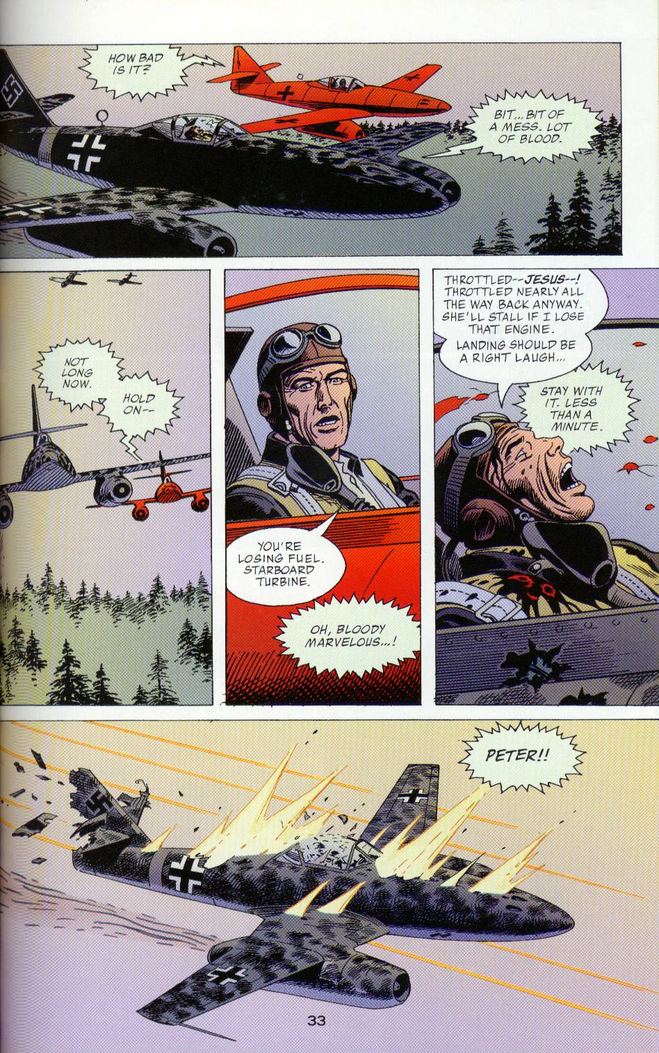 Read online Enemy Ace: War In Heaven comic -  Issue #2 - 34