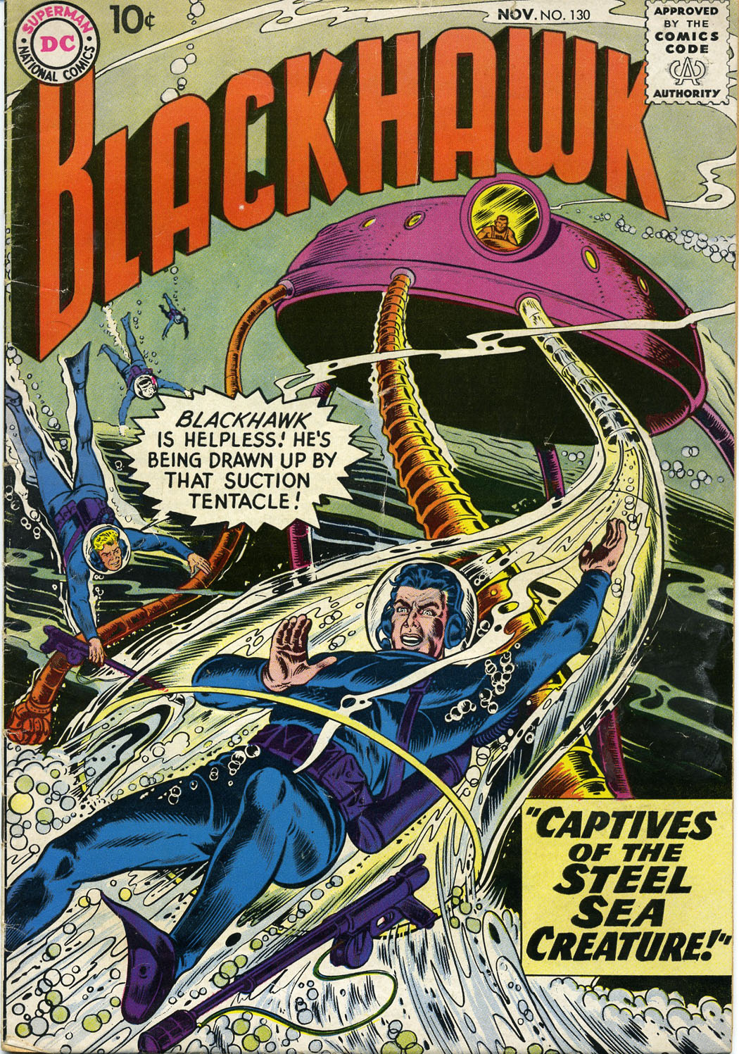 Read online Blackhawk (1957) comic -  Issue #130 - 1