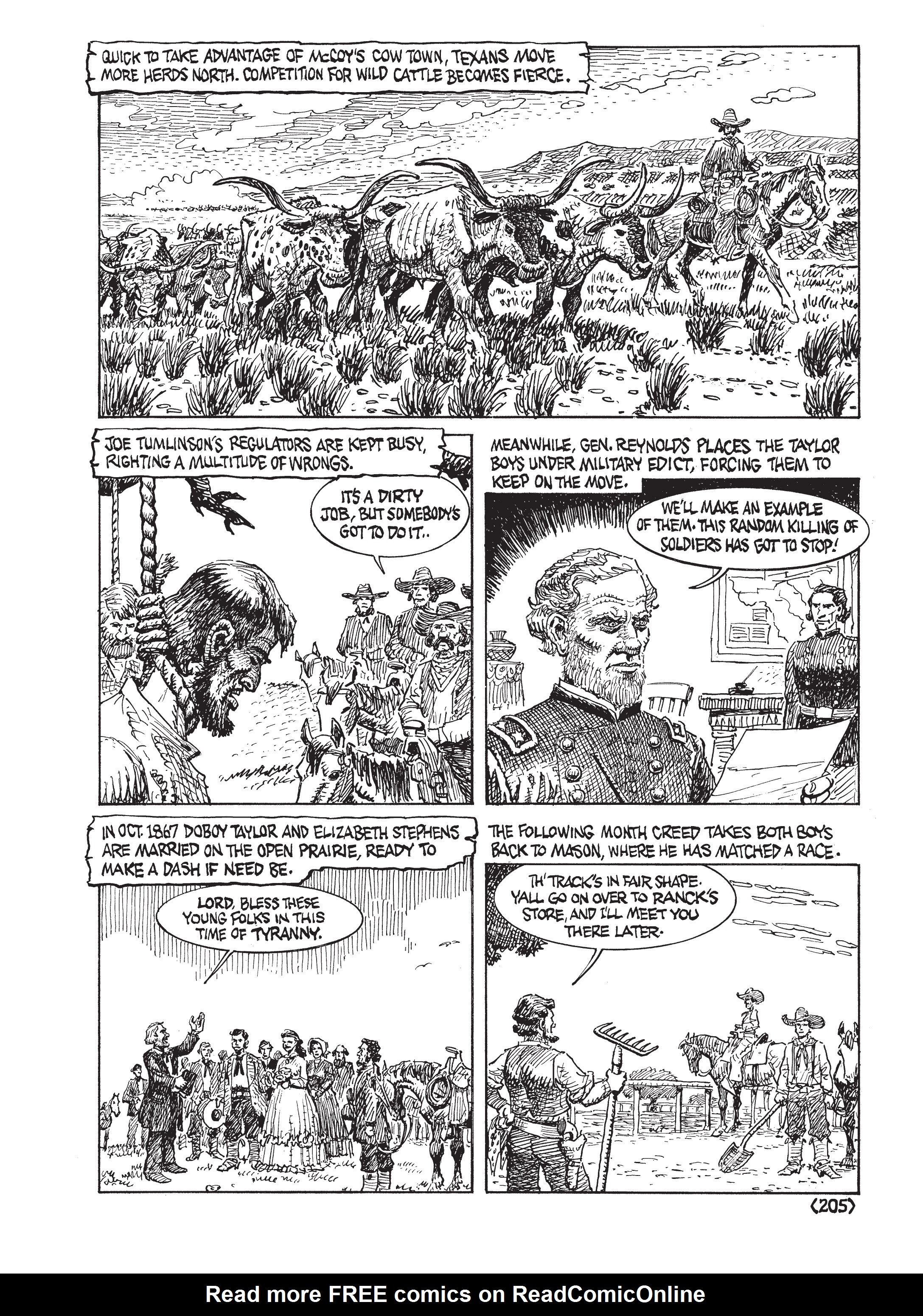 Read online Jack Jackson's American History: Los Tejanos and Lost Cause comic -  Issue # TPB (Part 3) - 4