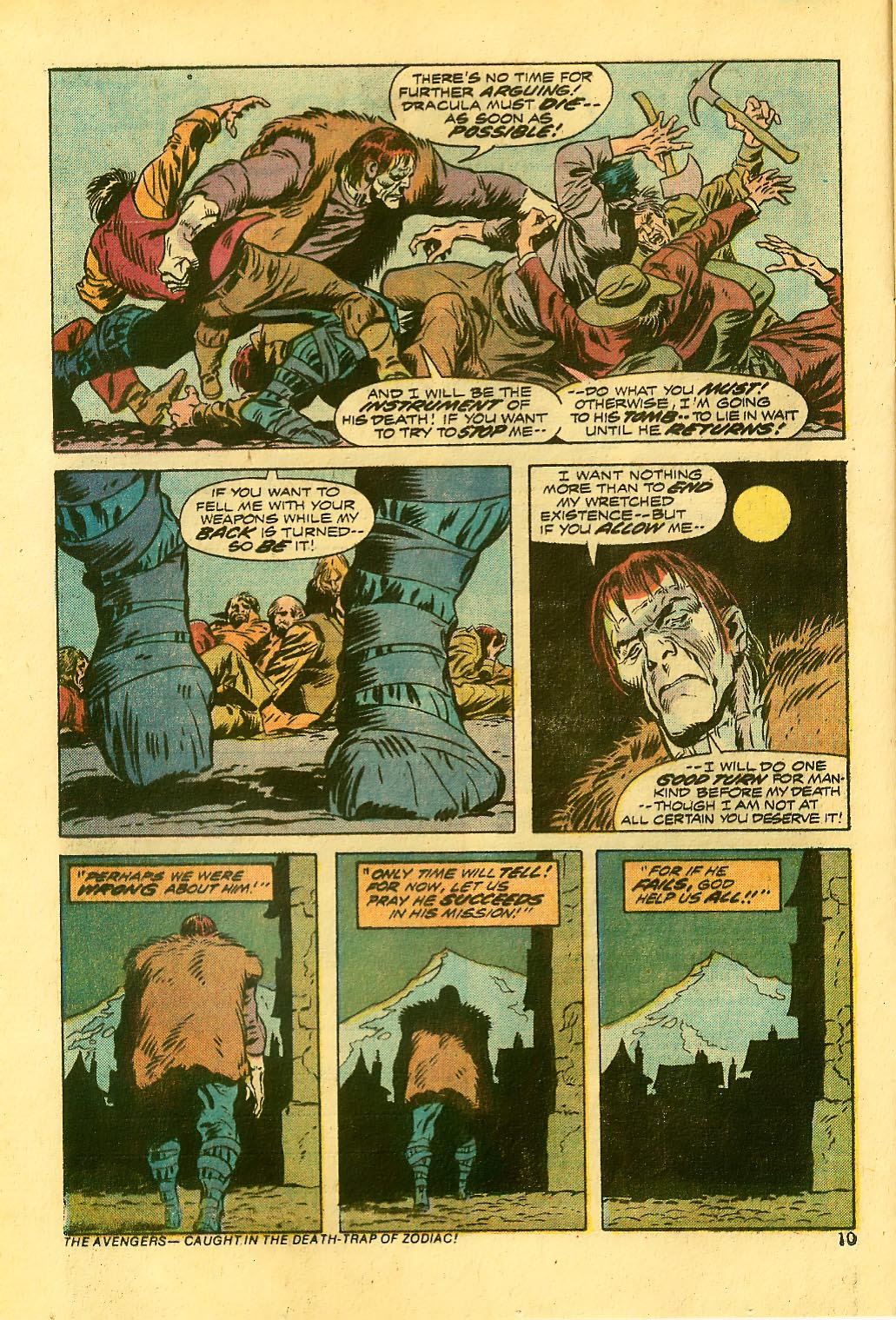 Read online Frankenstein (1973) comic -  Issue #9 - 7