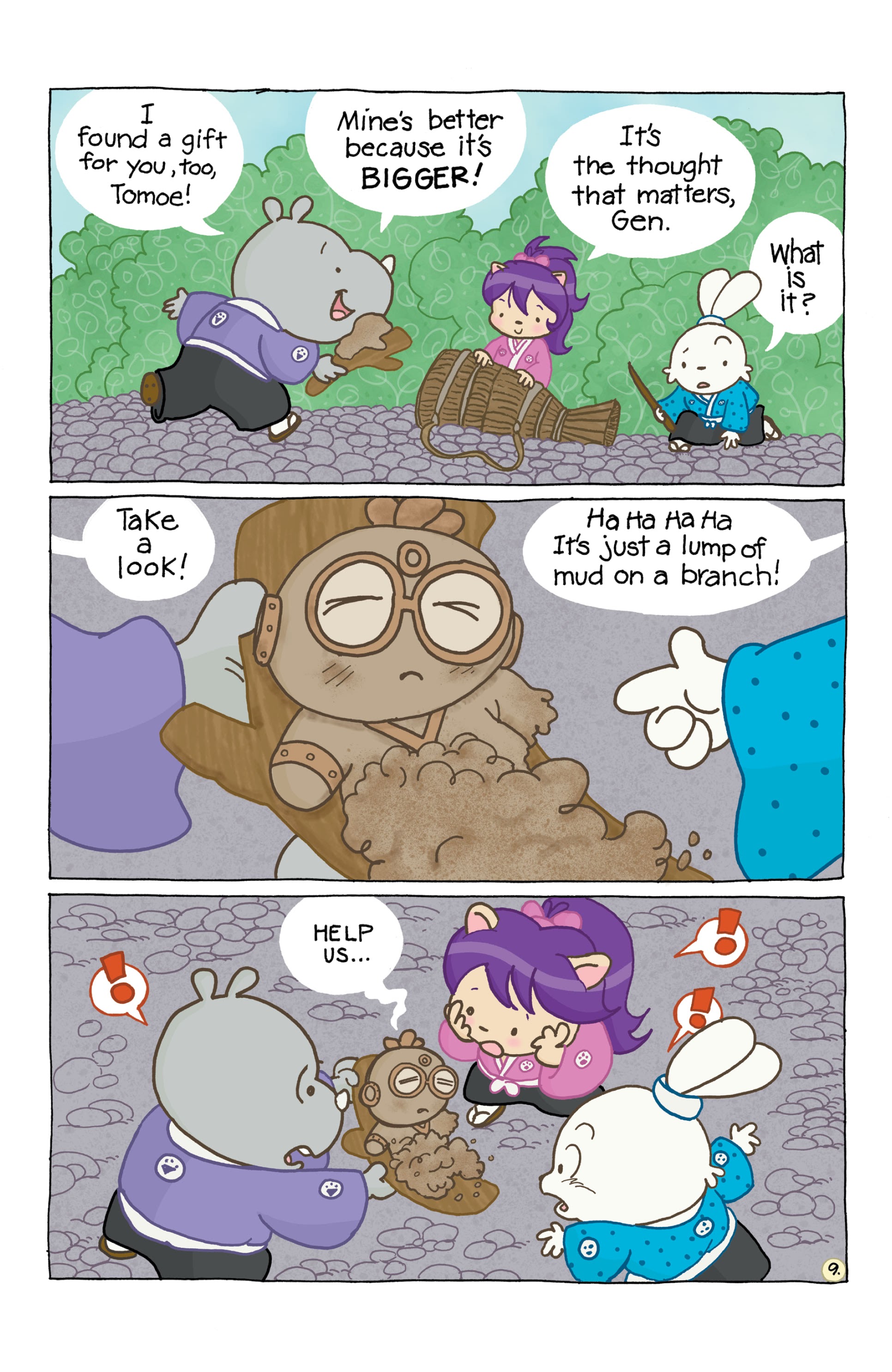 Read online Chibi-Usagi: Attack of the Heebie Chibis comic -  Issue # TPB - 14