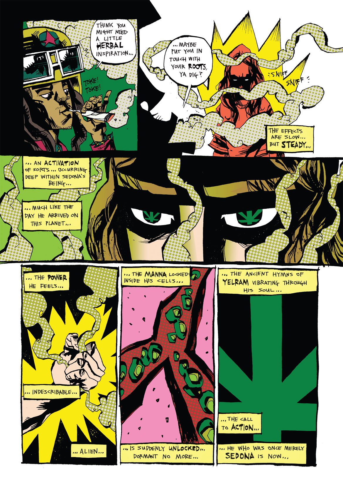 Read online Marijuanaman comic -  Issue # Full - 16