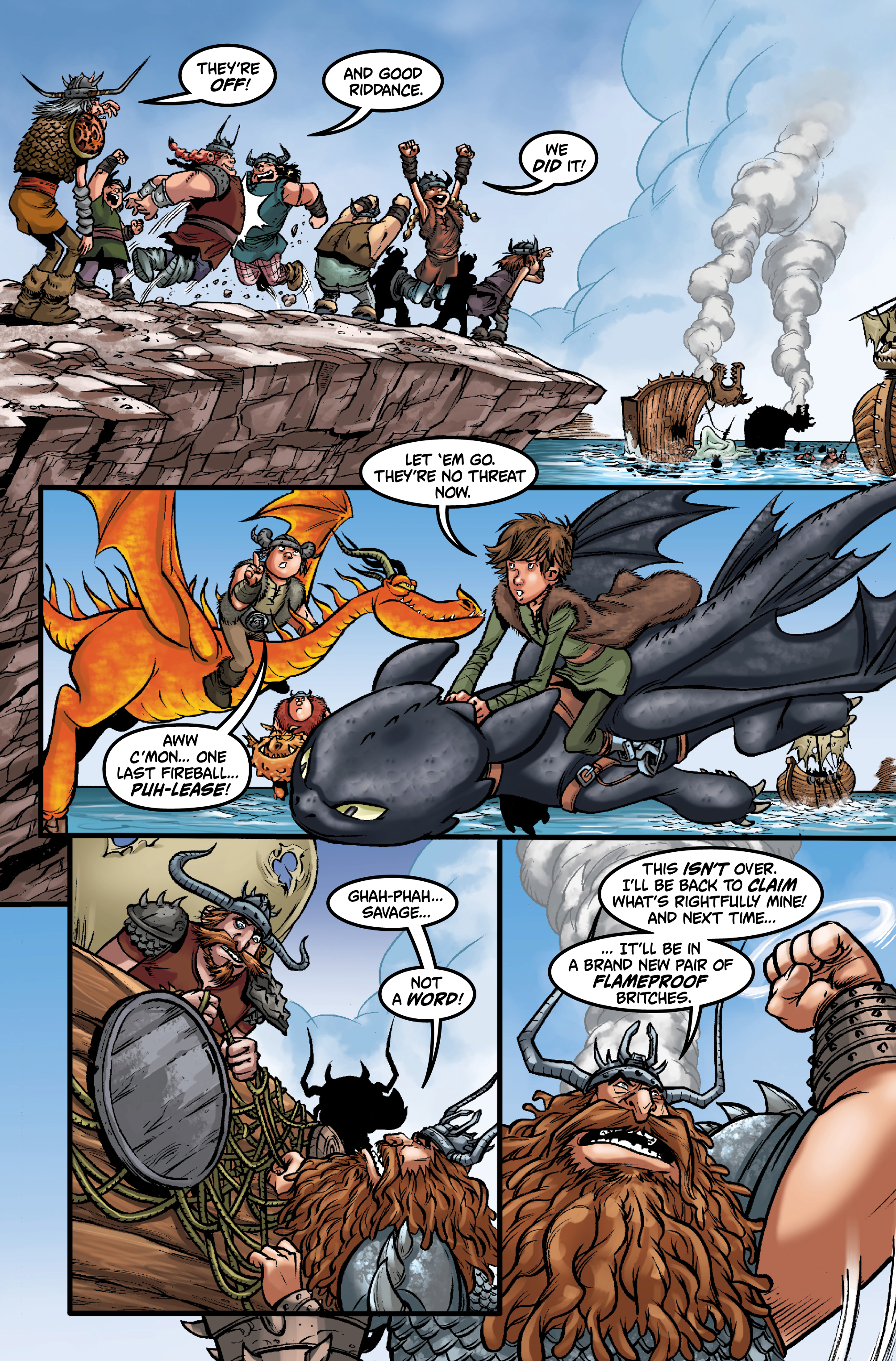 Read online Dragons Riders of Berk: Tales from Berk comic -  Issue # TPB - 106