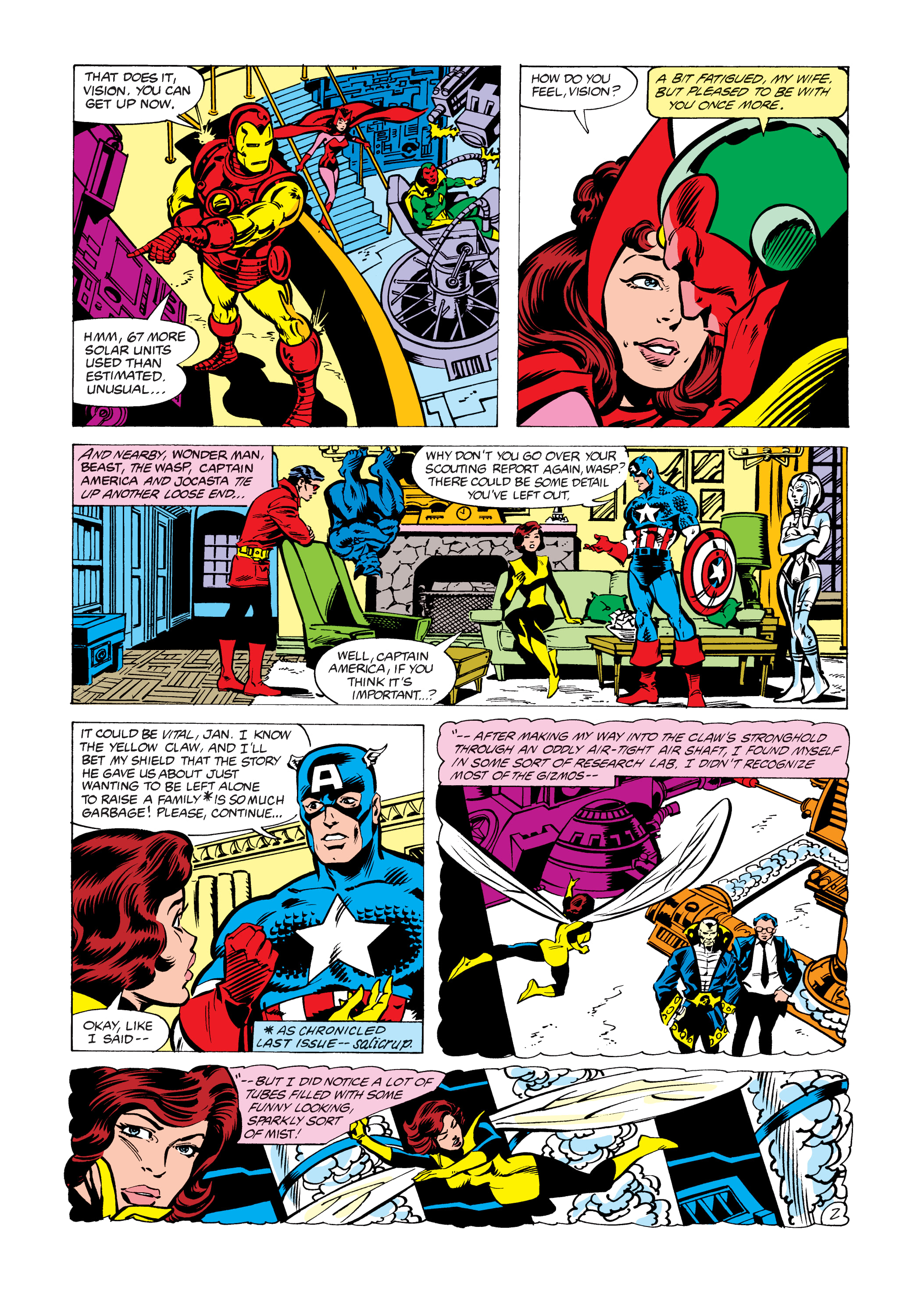 Read online Marvel Masterworks: The Avengers comic -  Issue # TPB 20 (Part 1) - 58