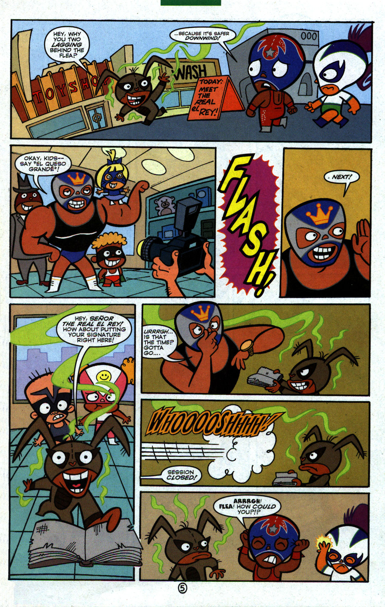 Read online Mucha Lucha comic -  Issue #3 - 6