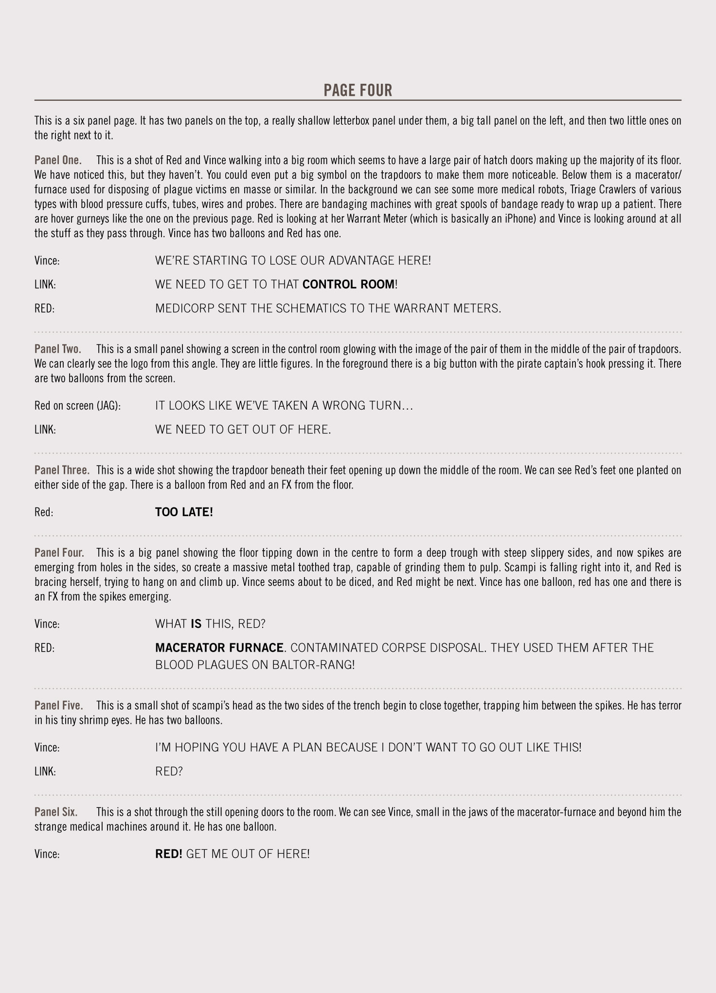 Read online 2000 AD Script Book comic -  Issue # TPB (Part 2) - 5