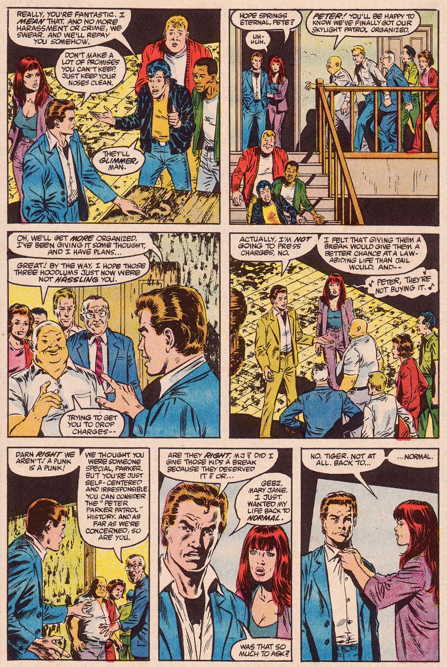 Read online Web of Spider-Man (1985) comic -  Issue #12 - 24