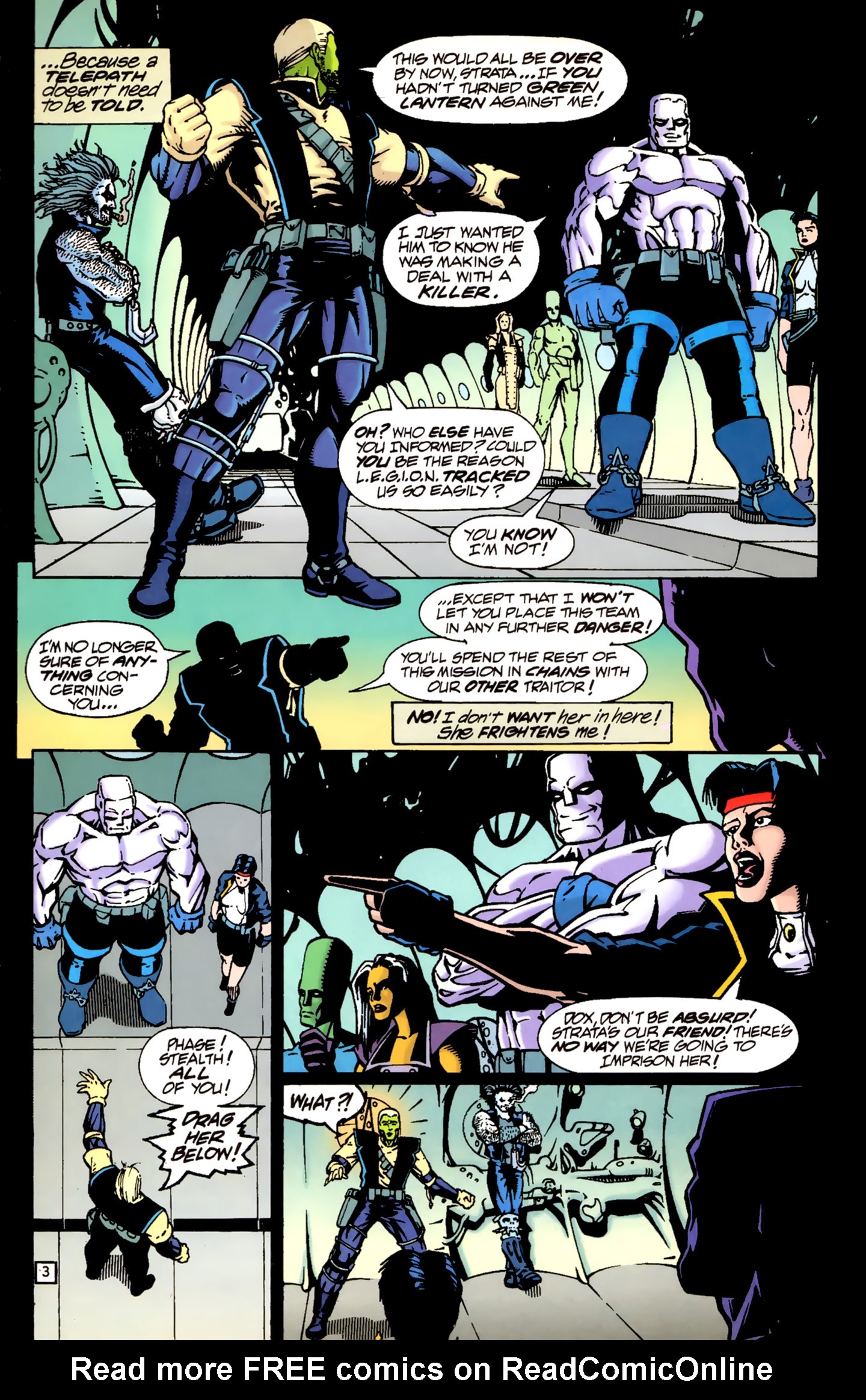Read online R.E.B.E.L.S. '94 comic -  Issue #2 - 4