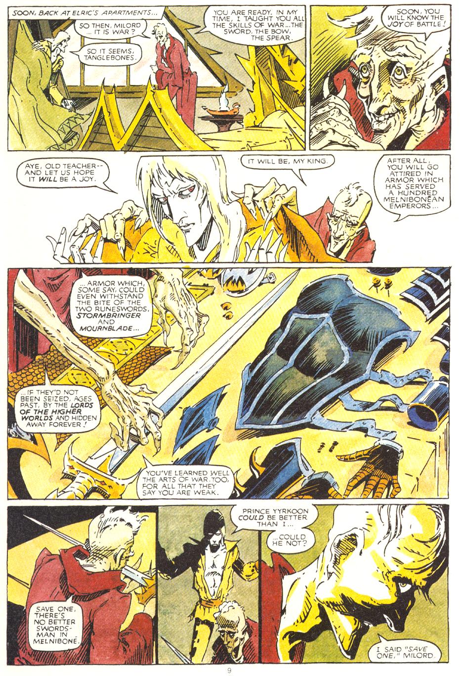 Read online Elric (1983) comic -  Issue #2 - 10