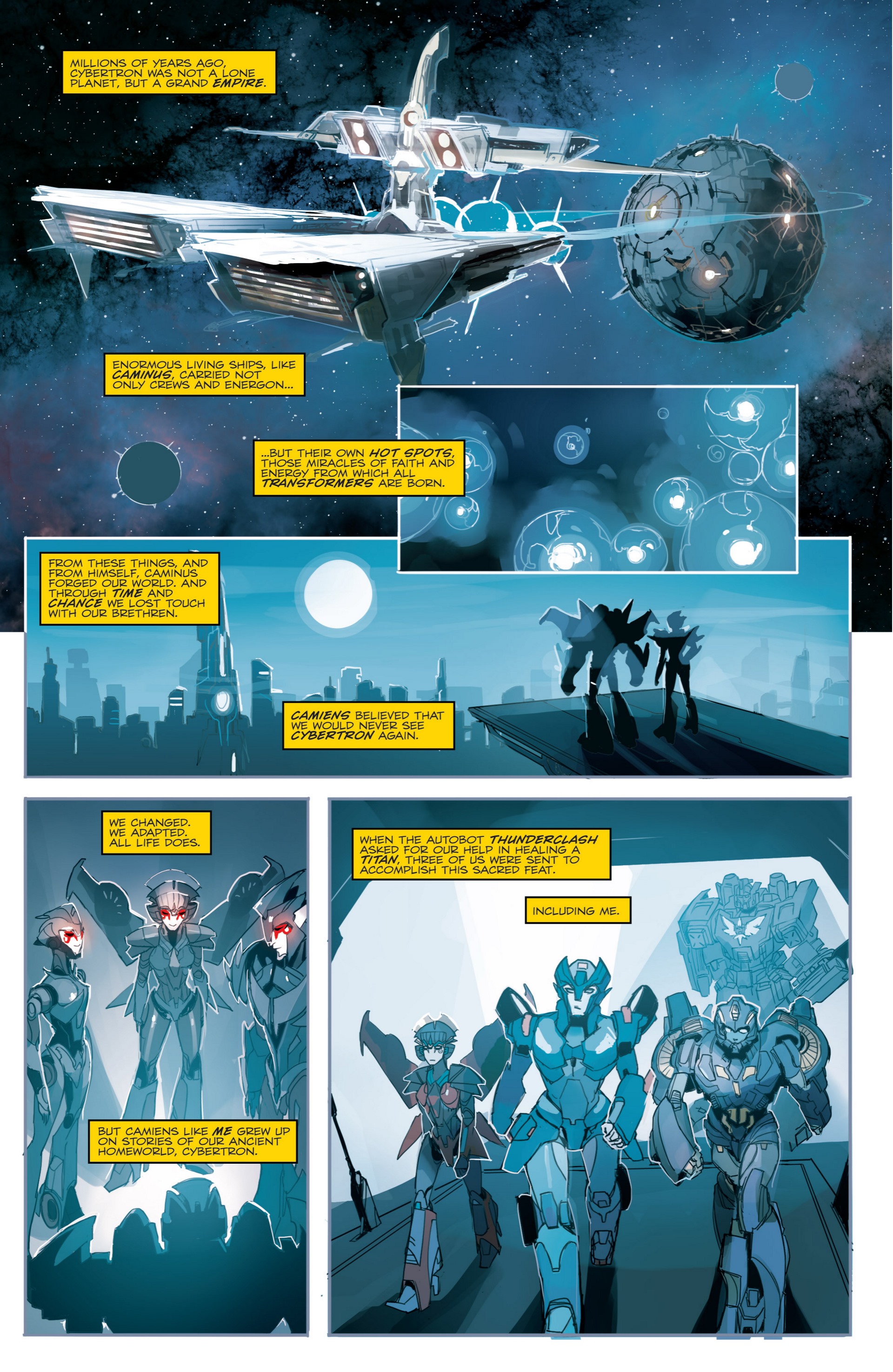 Read online The Transformers: Windblade (2014) comic -  Issue #1 - 23