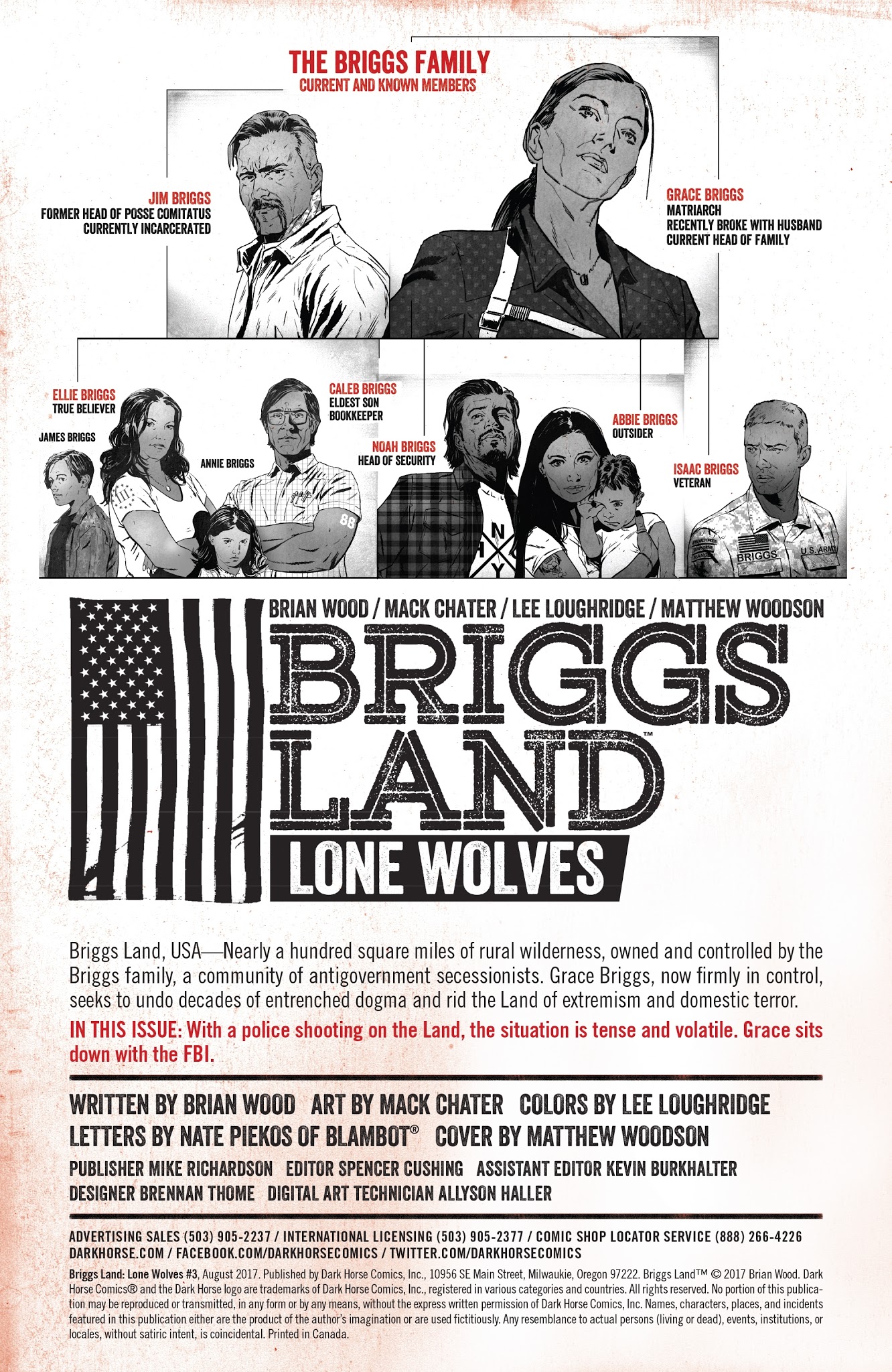 Read online Briggs Land: Lone Wolves comic -  Issue #3 - 3