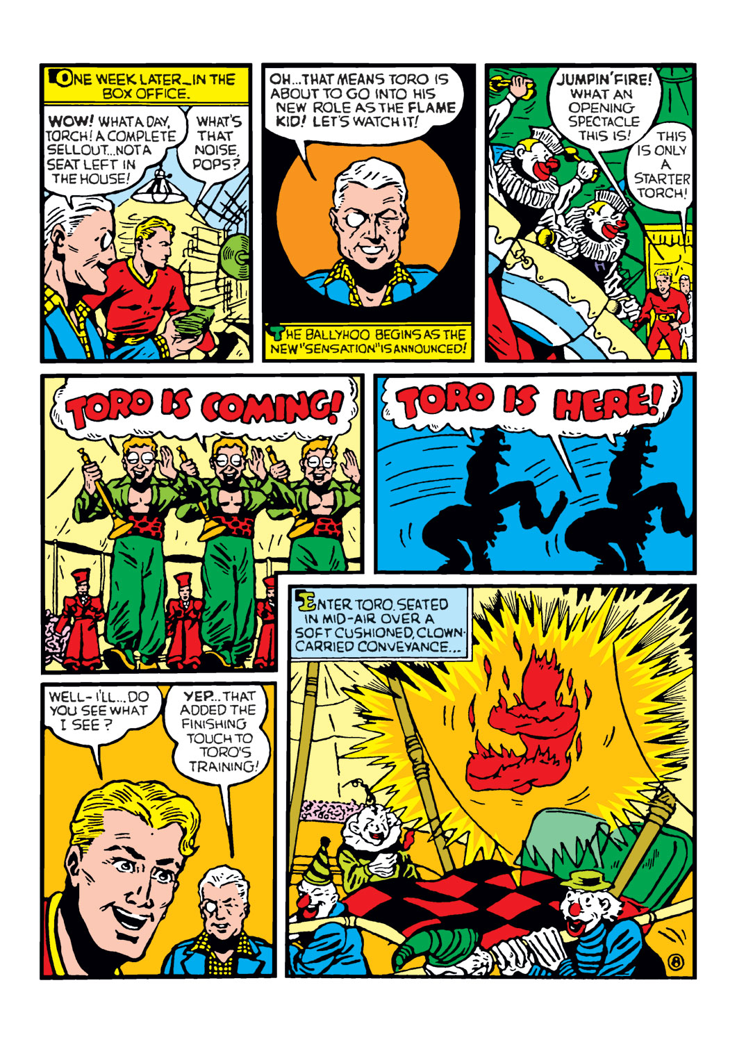 Read online The Human Torch (1940) comic -  Issue #2 - 9
