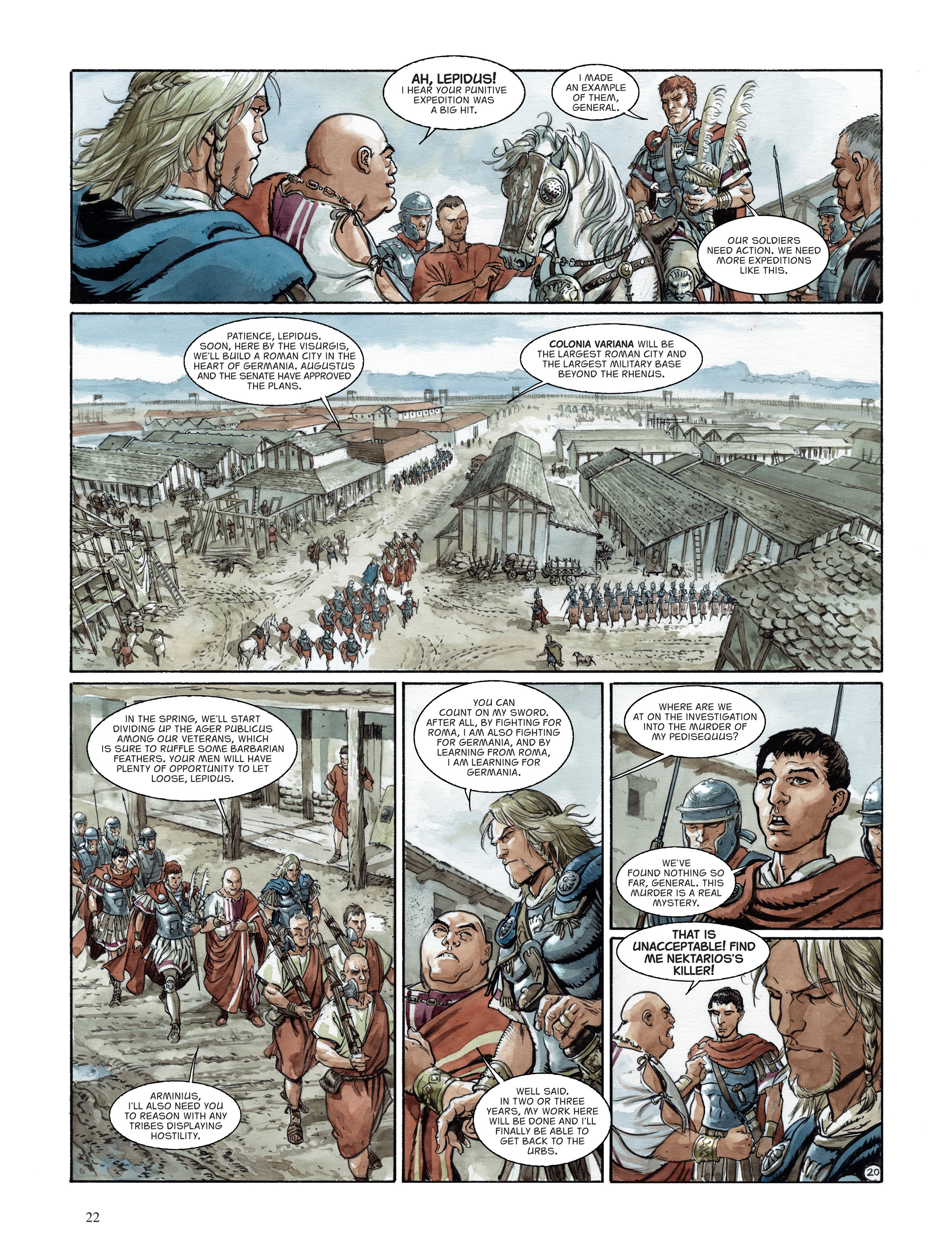 Read online The Eagles of Rome comic -  Issue # TPB 4 - 23