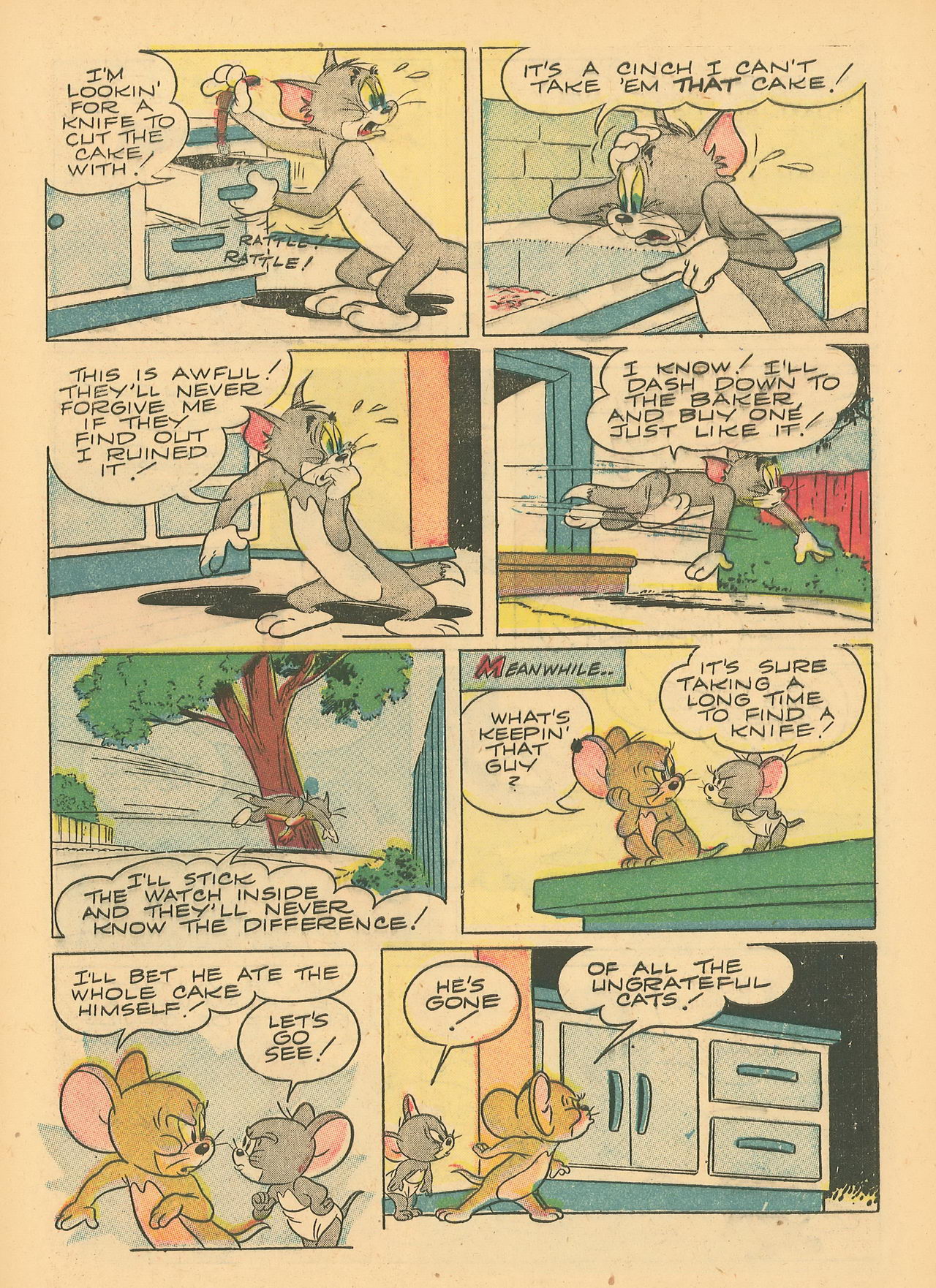 Read online Tom & Jerry Comics comic -  Issue #89 - 6
