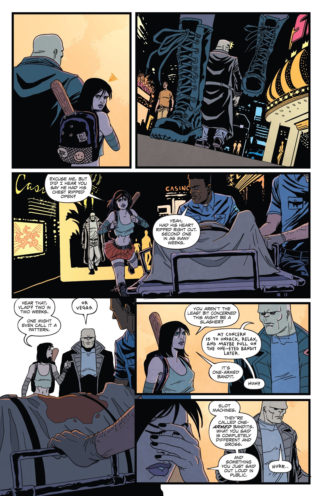 Read online Hack/Slash vs. Vampirella comic -  Issue #1 - 7