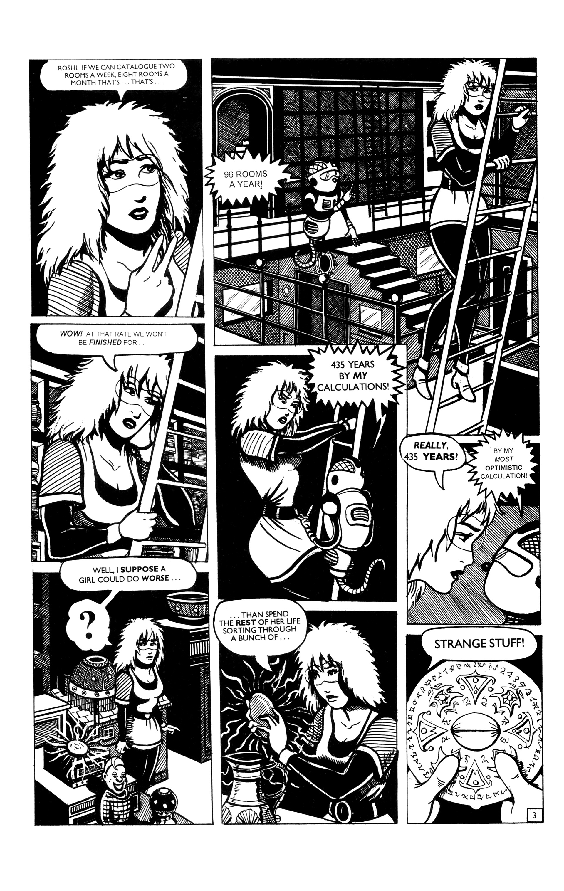 Read online Strange Attractors (1993) comic -  Issue #1 - 5