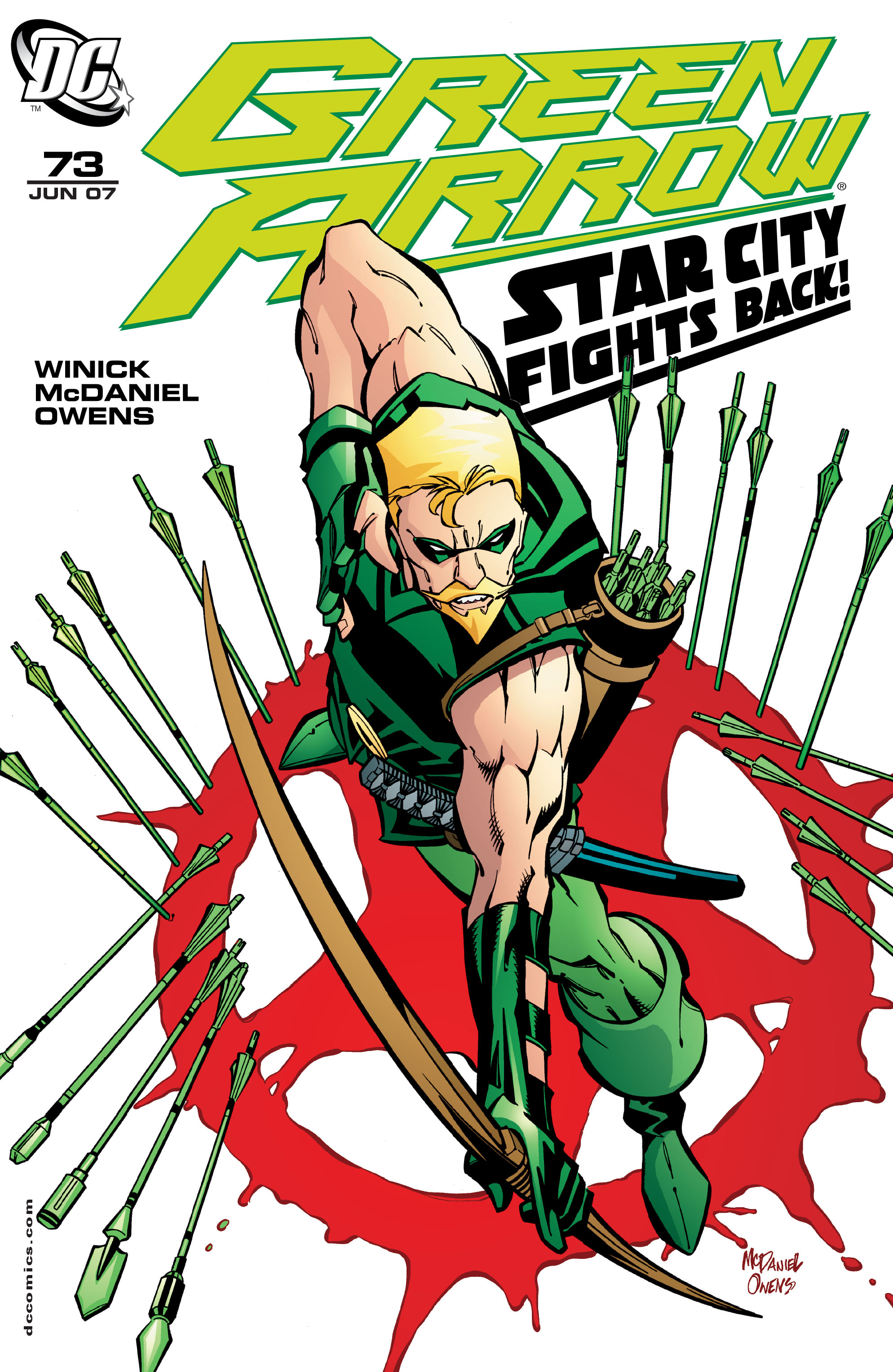 Read online Green Arrow (2001) comic -  Issue #73 - 1
