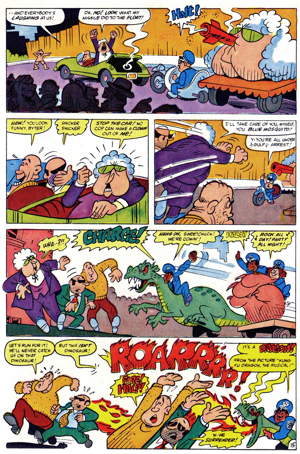 Read online Police Academy comic -  Issue #1 - 16