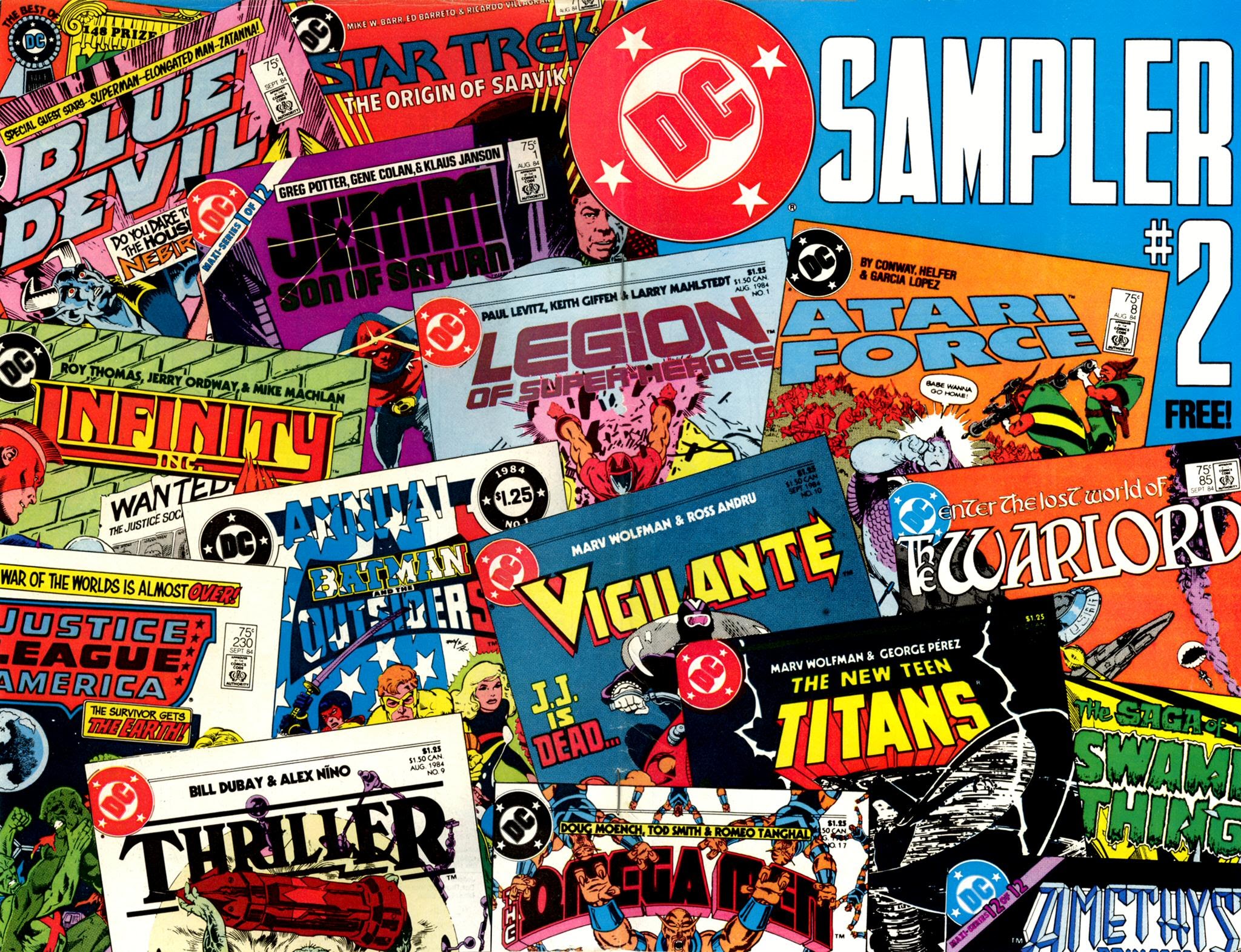 Read online DC Sampler comic -  Issue #2 - 1