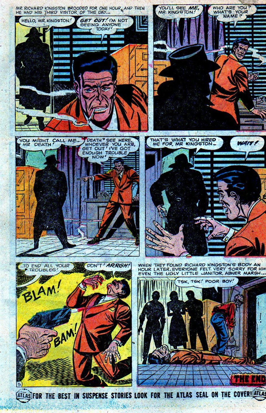 Read online Mystic (1951) comic -  Issue #24 - 22