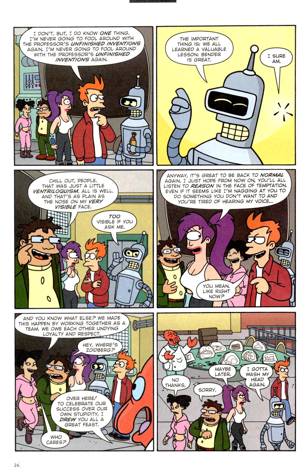 Read online Futurama Comics comic -  Issue #14 - 27