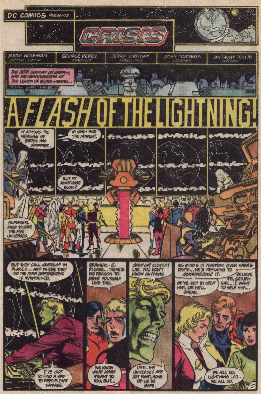 Read online Crisis on Infinite Earths (1985) comic -  Issue #8 - 6