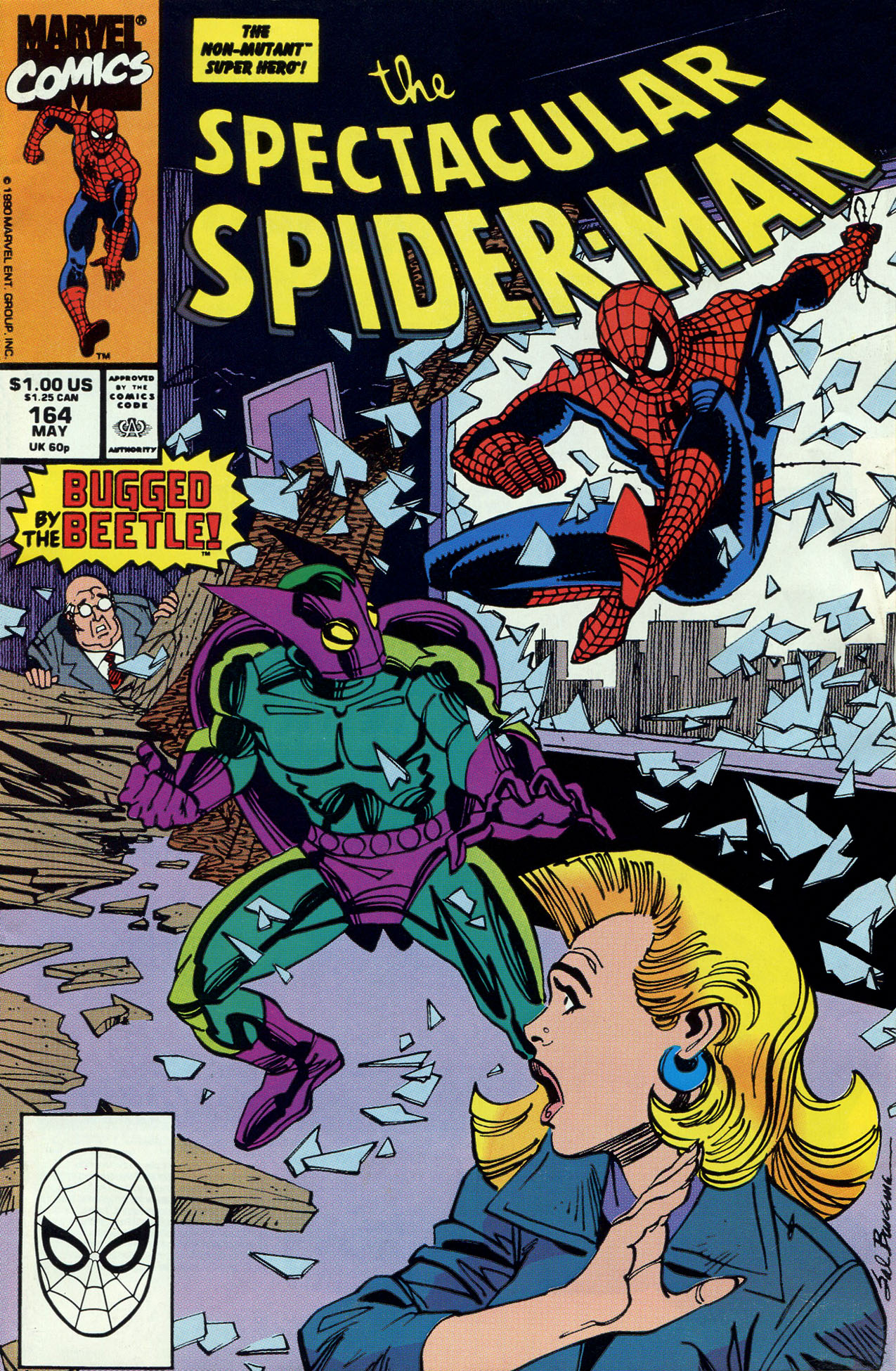 Read online The Spectacular Spider-Man (1976) comic -  Issue #164 - 1