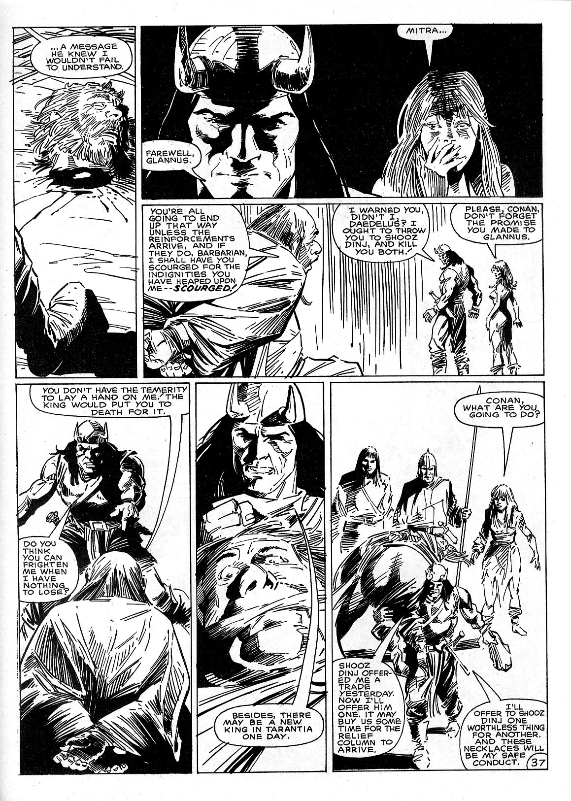 Read online The Savage Sword Of Conan comic -  Issue #143 - 43