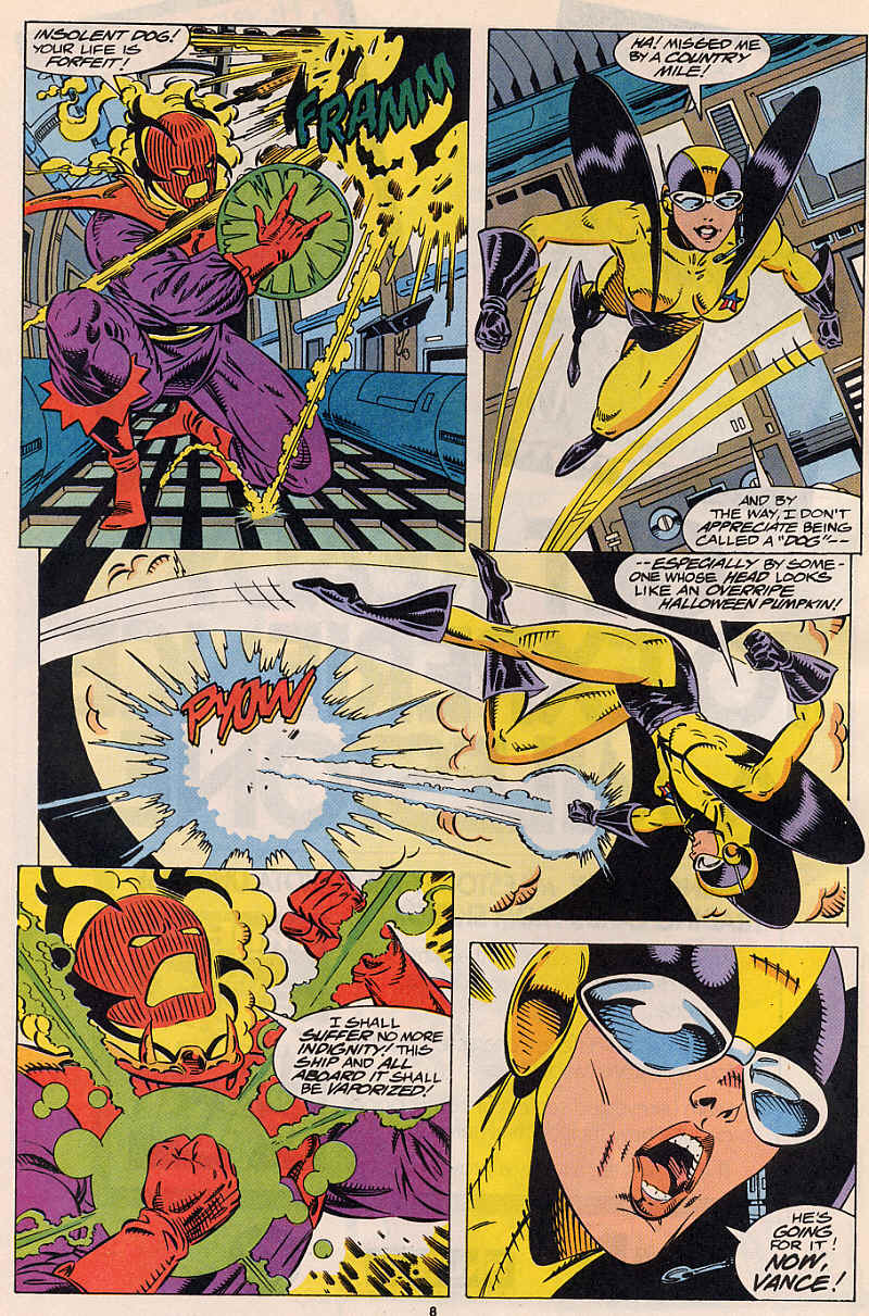 Read online Guardians of the Galaxy (1990) comic -  Issue #37 - 7