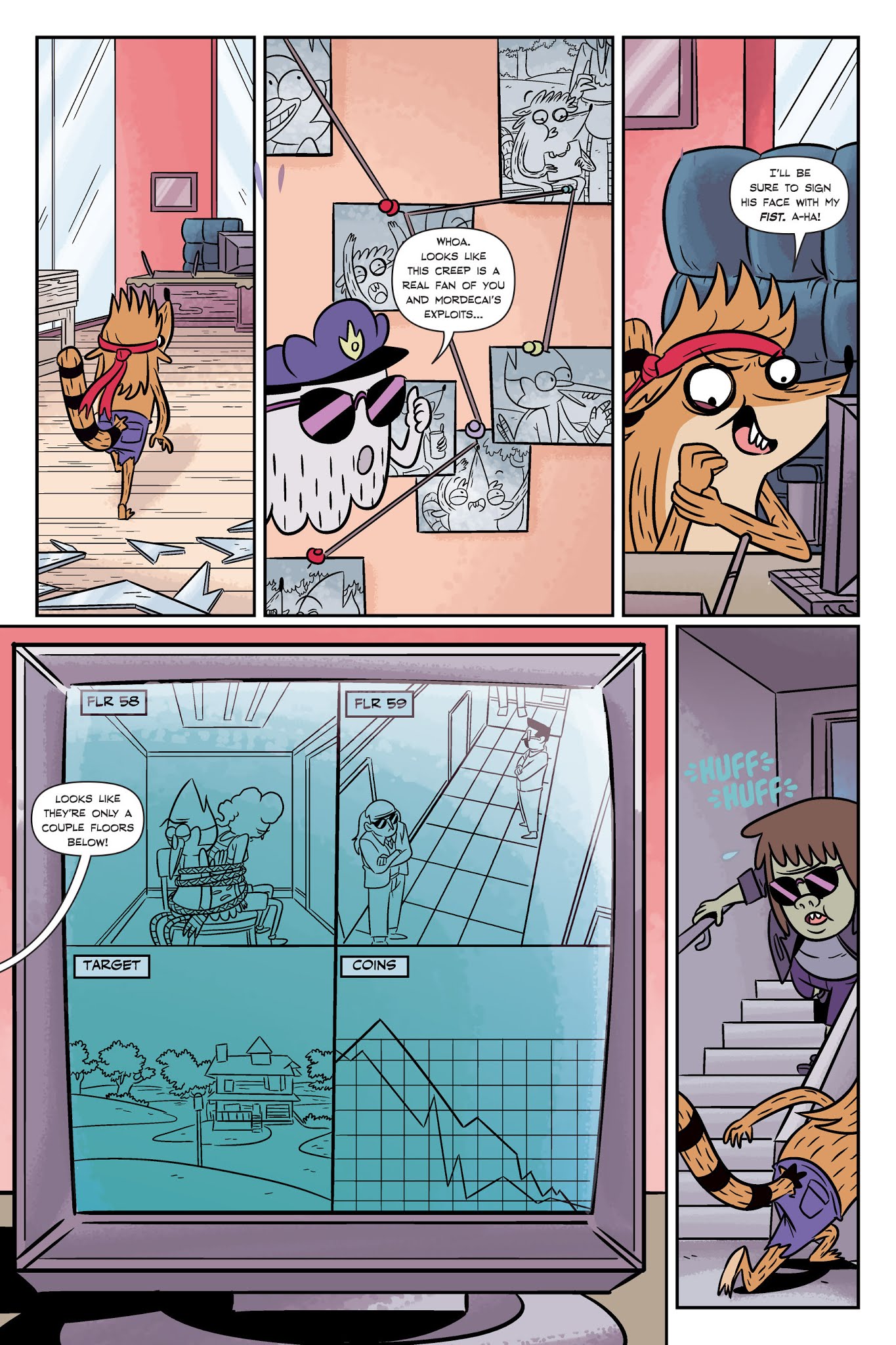 Read online Regular Show: Noir Means Noir, Buddy comic -  Issue # TPB (Part 1) - 96