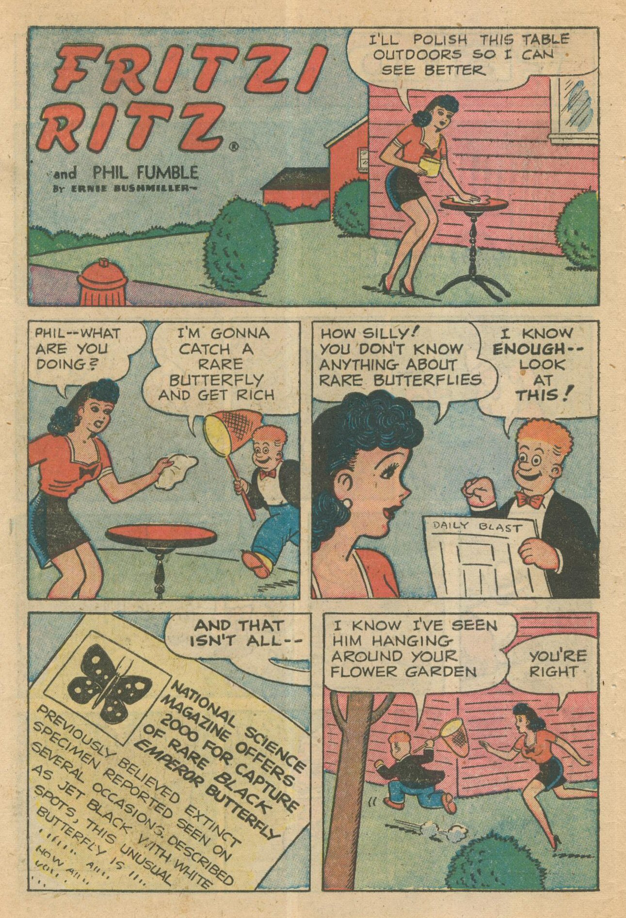Read online Fritzi Ritz (1953) comic -  Issue #29 - 9