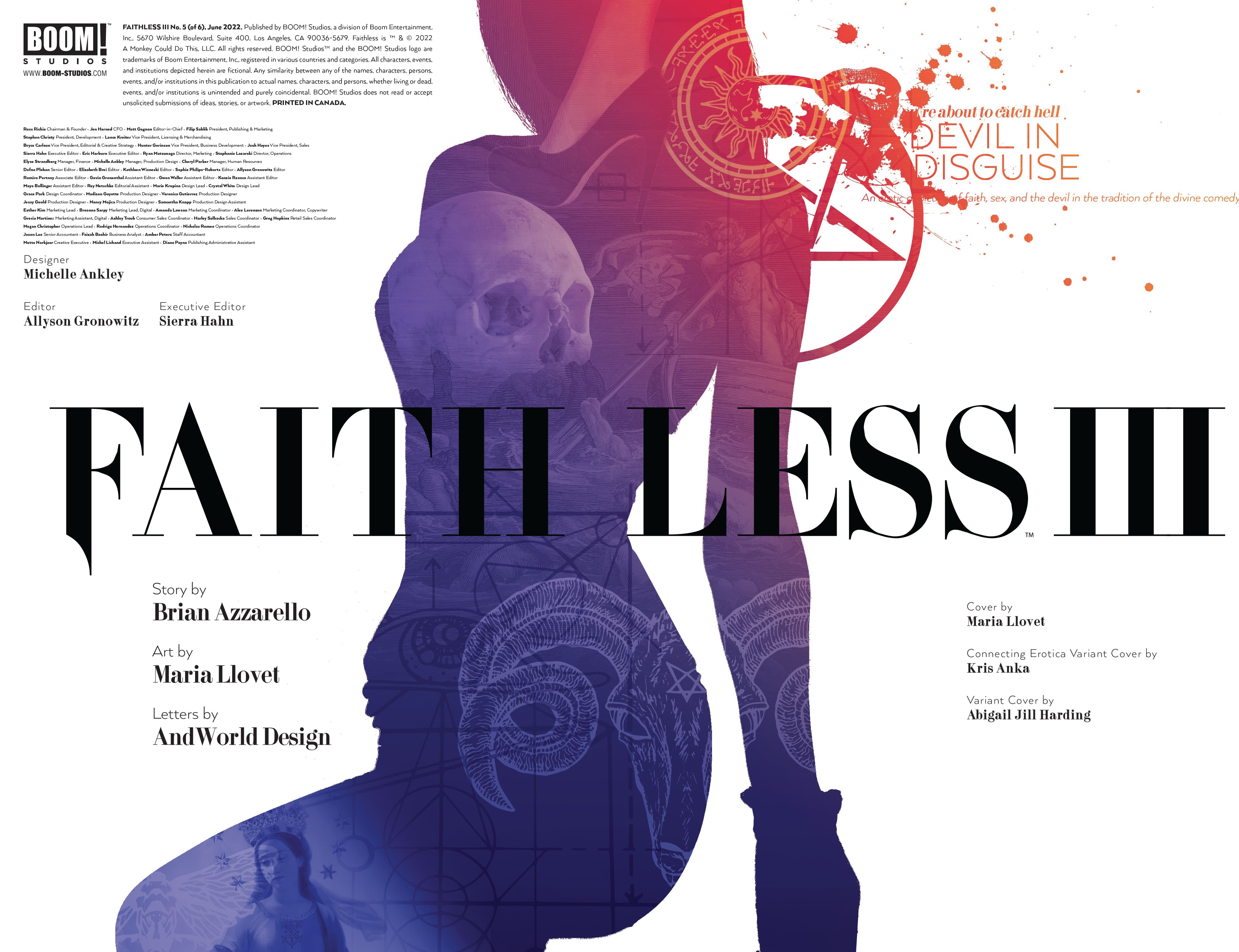 Read online Faithless III comic -  Issue #5 - 2