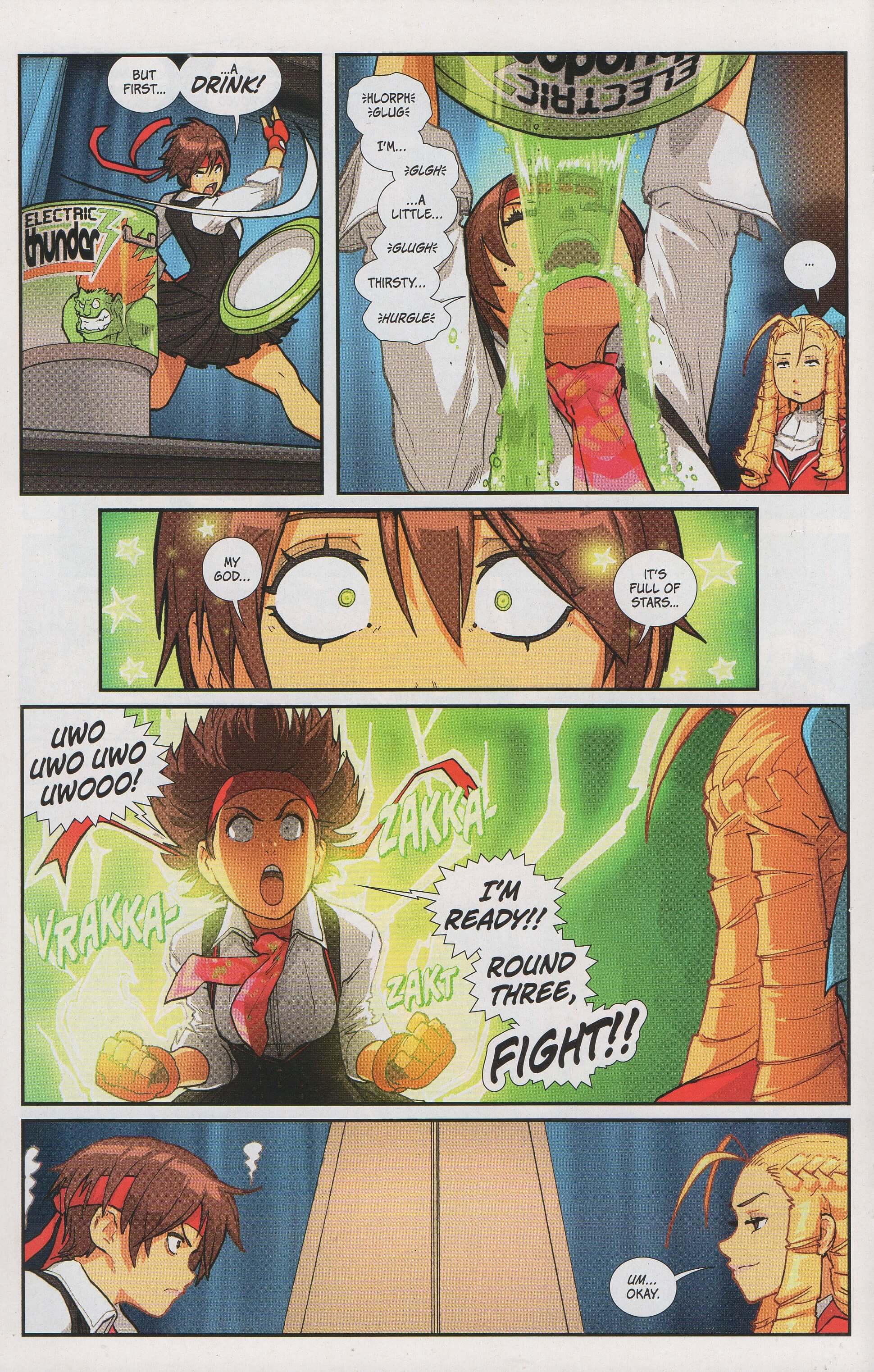 Read online Free Comic Book Day 2019 comic -  Issue # Sakura vs Karin - 16