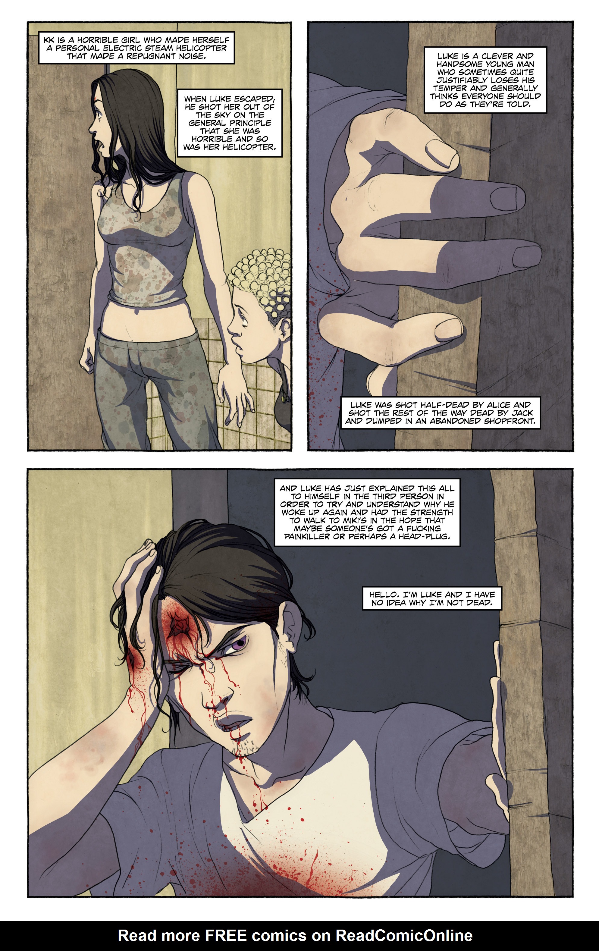 Read online FreakAngels comic -  Issue #5 - 8