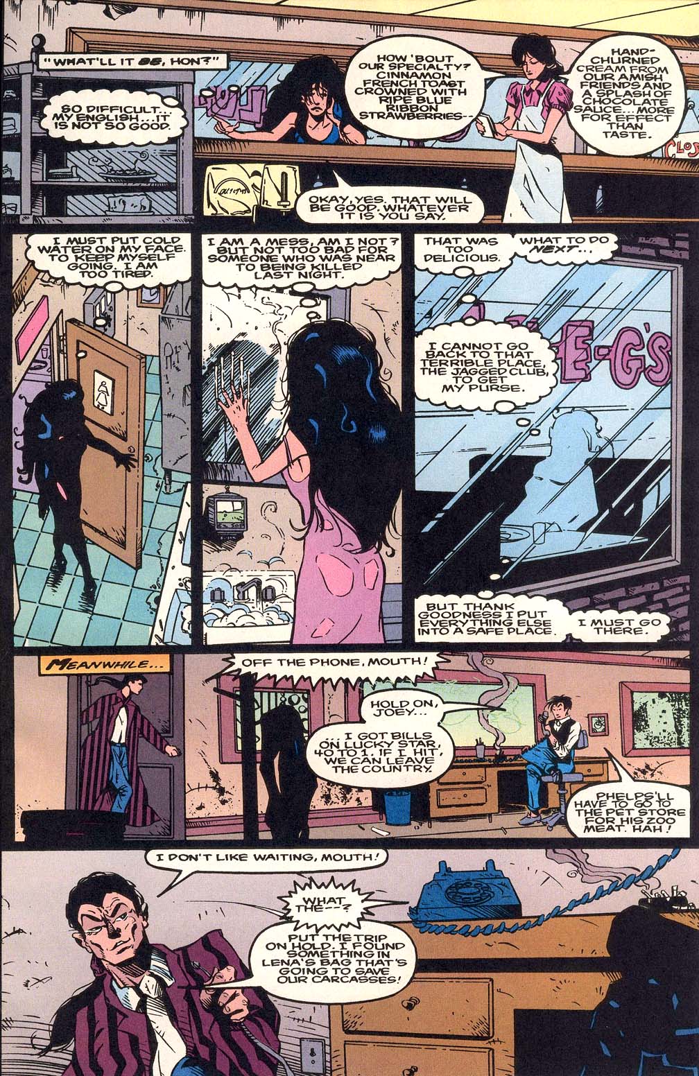 Read online Morbius: The Living Vampire (1992) comic -  Issue #26 - 9