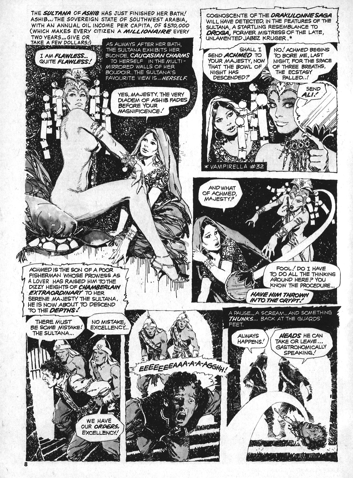 Read online Vampirella (1969) comic -  Issue #33 - 8