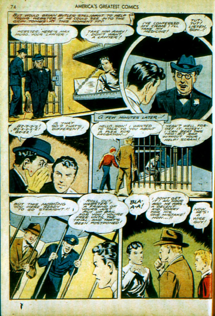 Read online America's Greatest Comics comic -  Issue #4 - 75