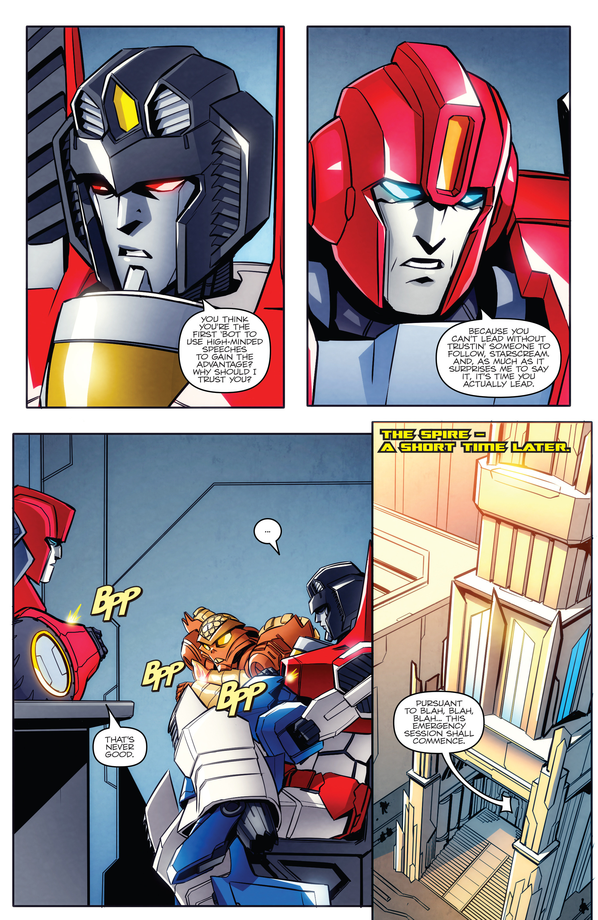 Read online Transformers: Till All Are One comic -  Issue #5 - 8