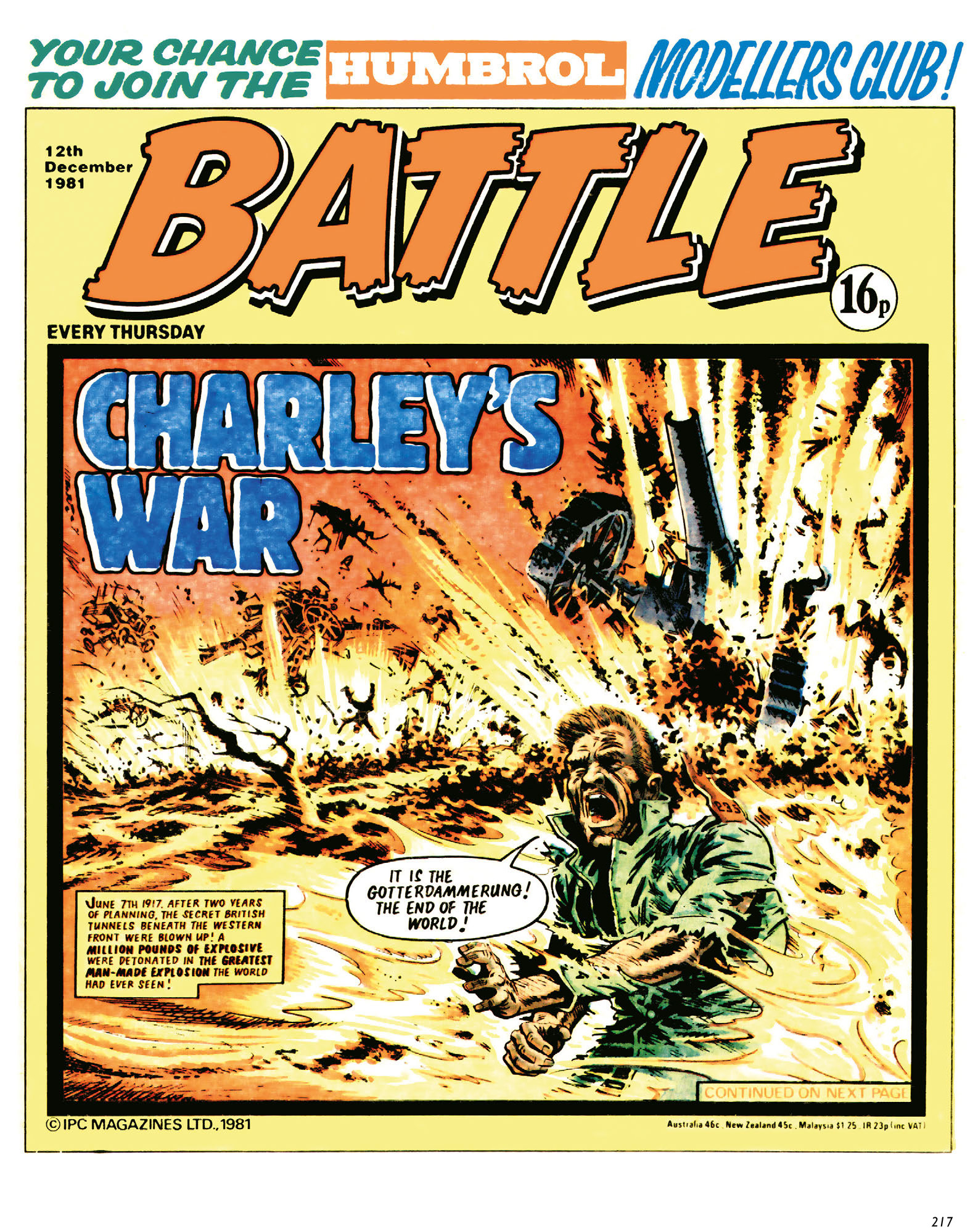 Read online Charley's War: The Definitive Collection comic -  Issue # TPB 2 - 217