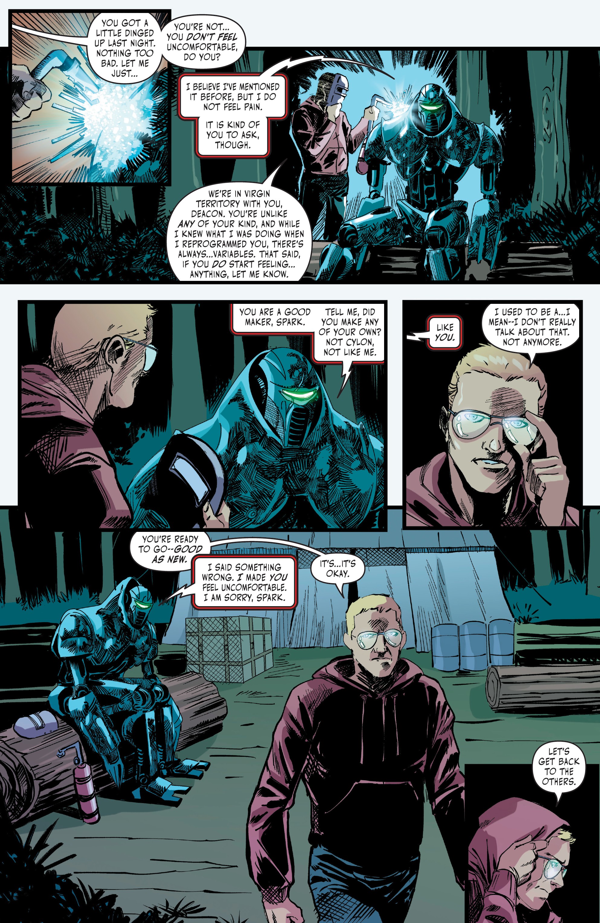 Read online Battlestar Galactica: Twilight Command comic -  Issue #2 - 14