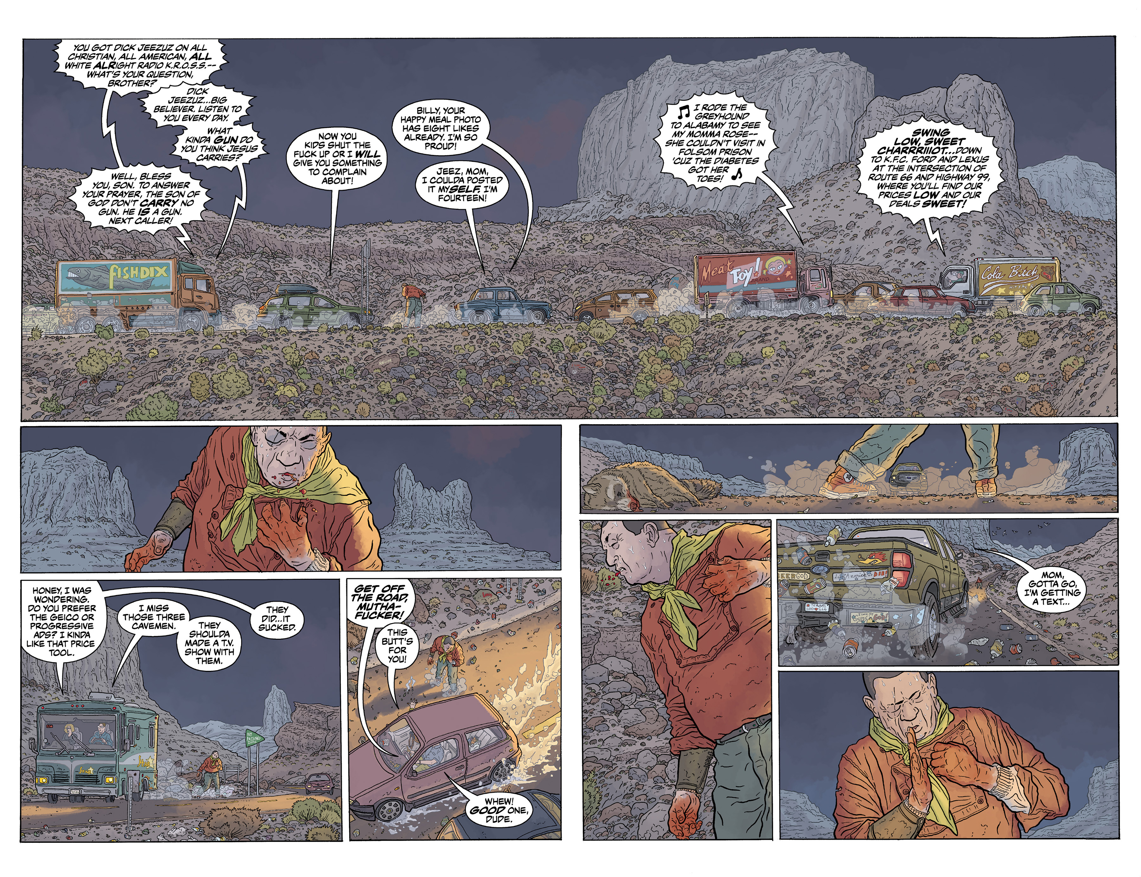 Read online The Shaolin Cowboy: Who'll Stop the Reign? comic -  Issue #1 - 14