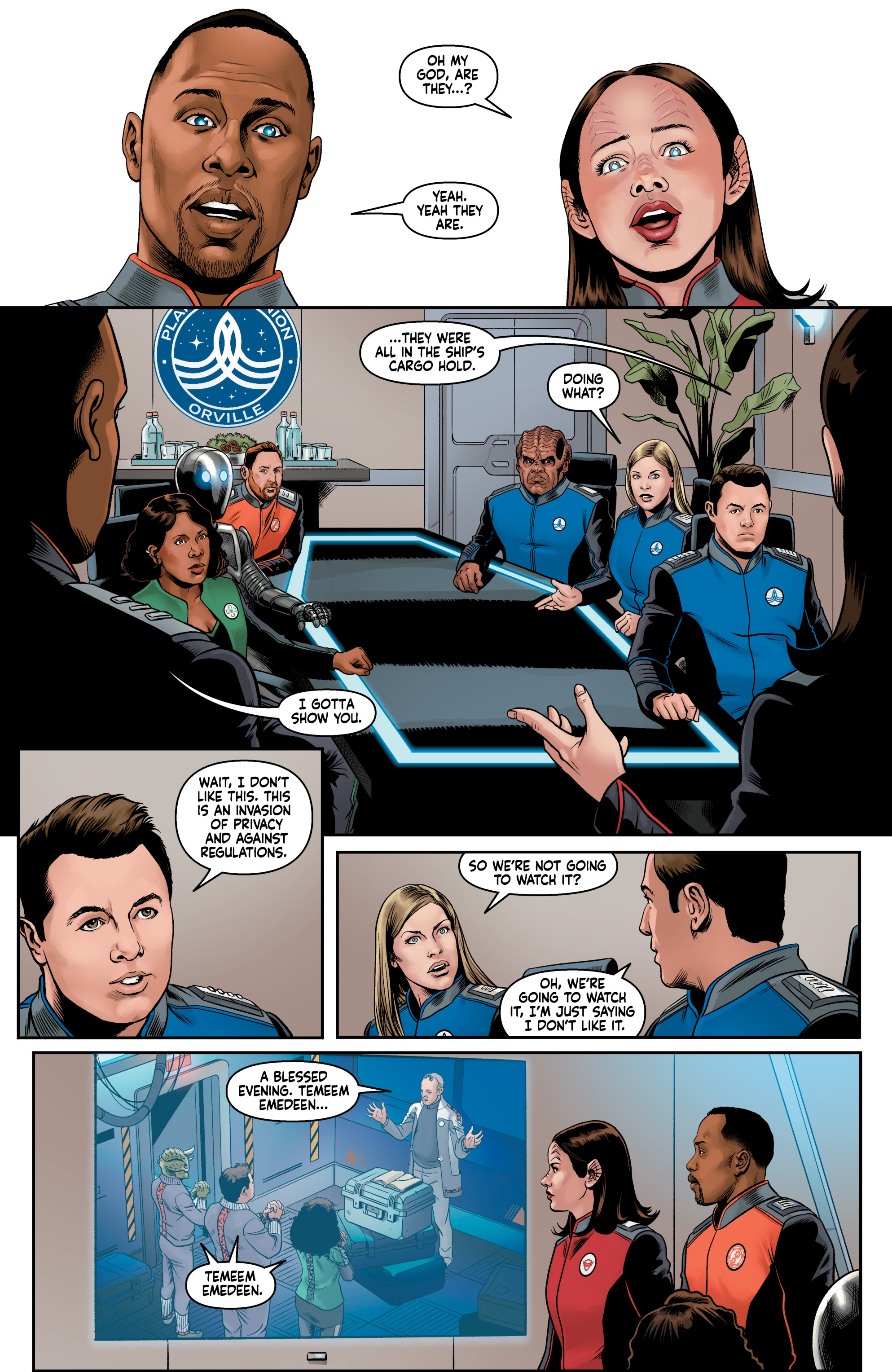 Read online The Orville comic -  Issue # _TPB - 67