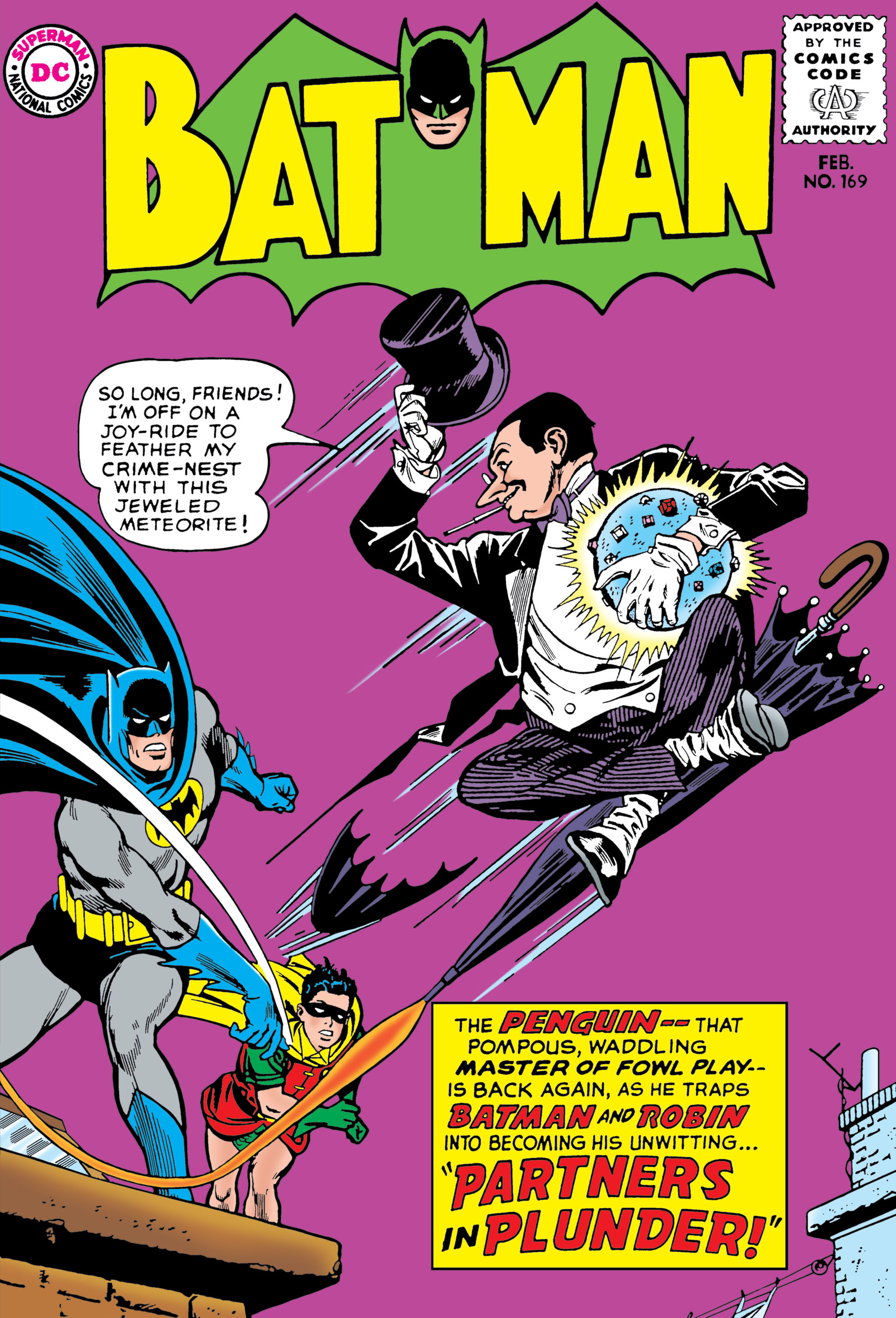 Read online Batman (1940) comic -  Issue #169 - 1